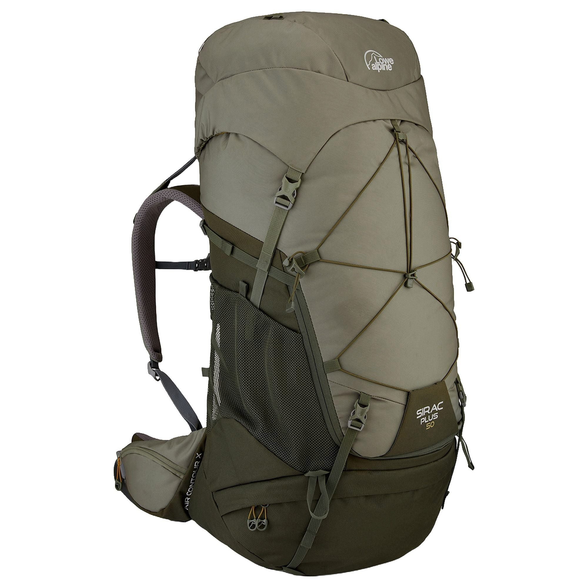Lowe Alpine Trekkingrucksack Sirac Plus 50 - Trekkingrucksack 80 cm (light khaki/army, M/L)