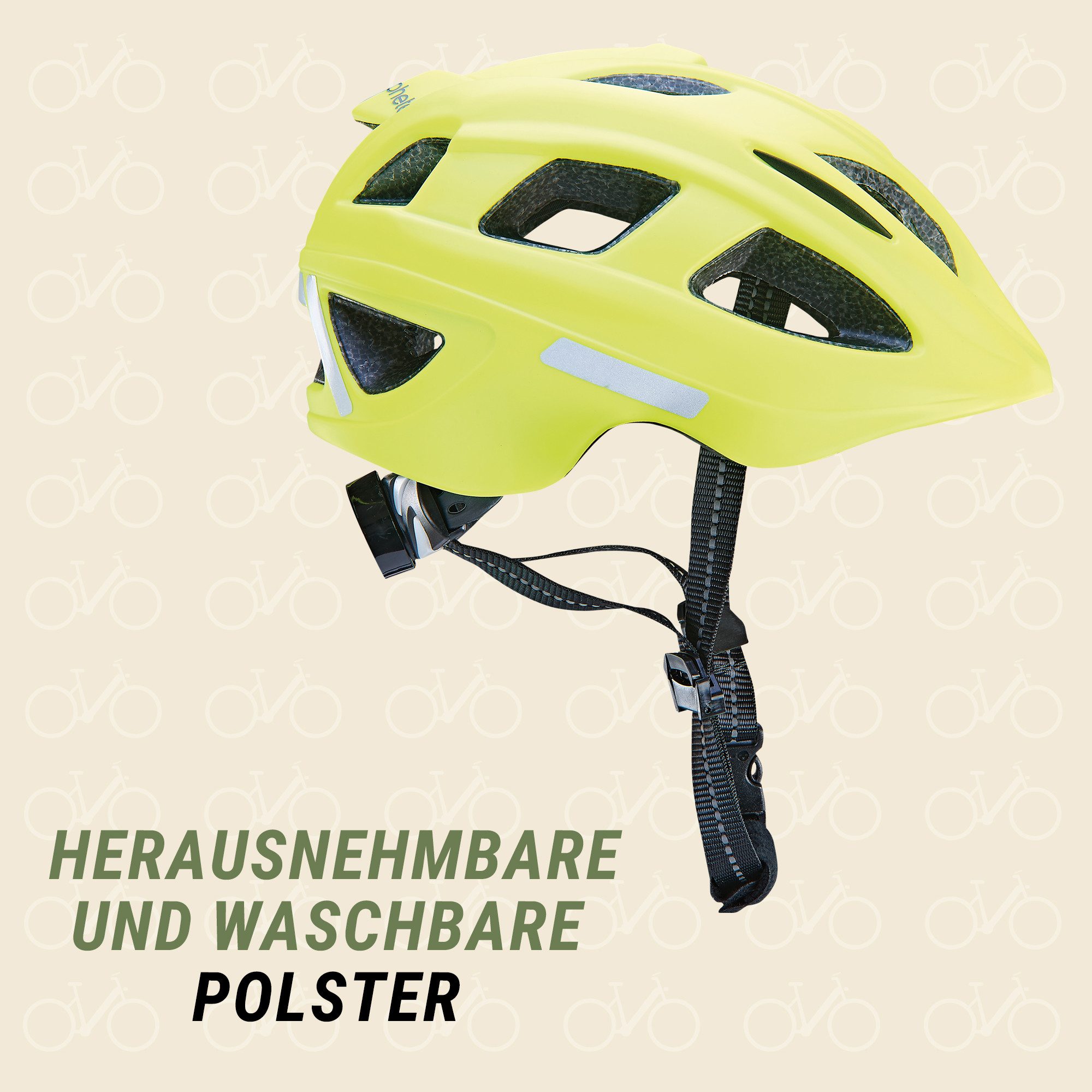 Prophete Fahrradhelm Kinder Fahrradhelm mit LED Licht
