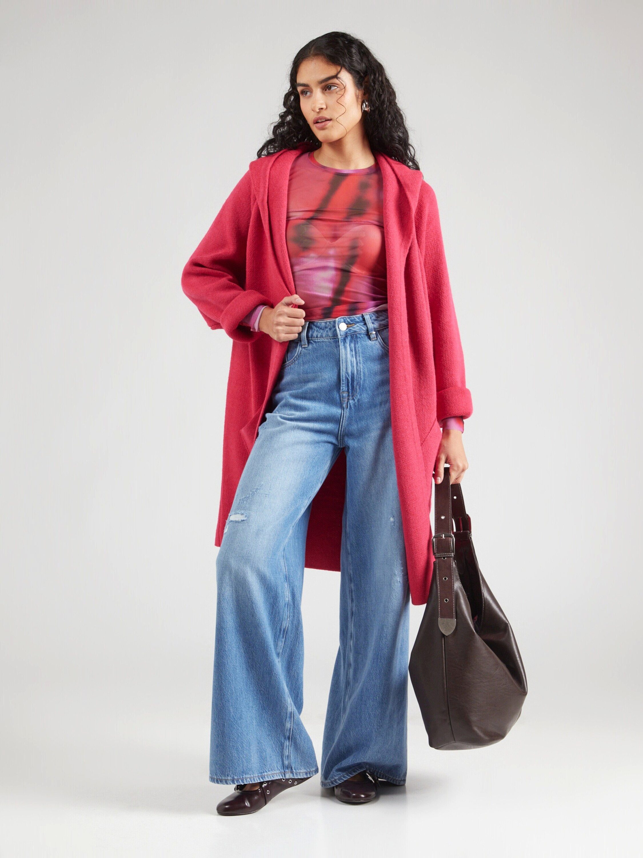 Zwillingsherz Strickjacke Annabell (1-tlg) Plain/ohne Details