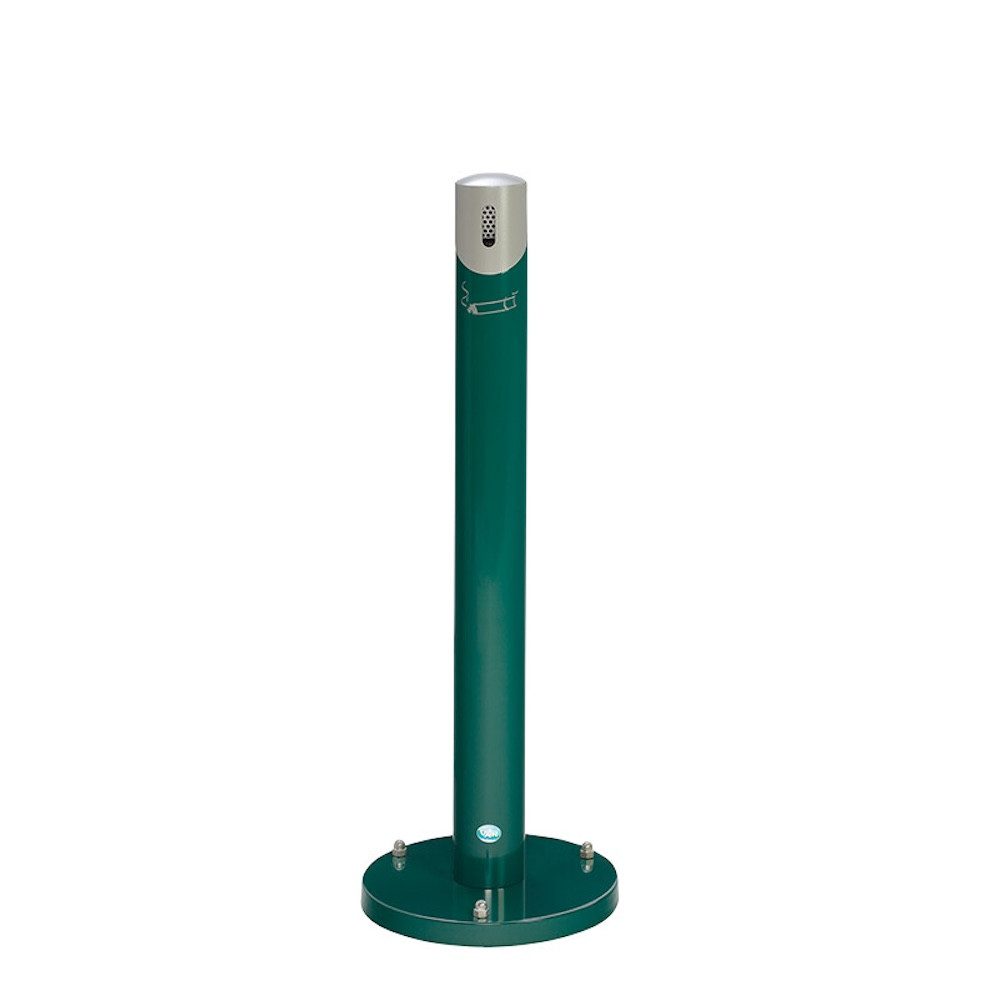 PROREGAL® Aschenbecher Runder Ascher Standsäule abnehmbarem Kopfteil 9,4L 100,5x36,5x36,5