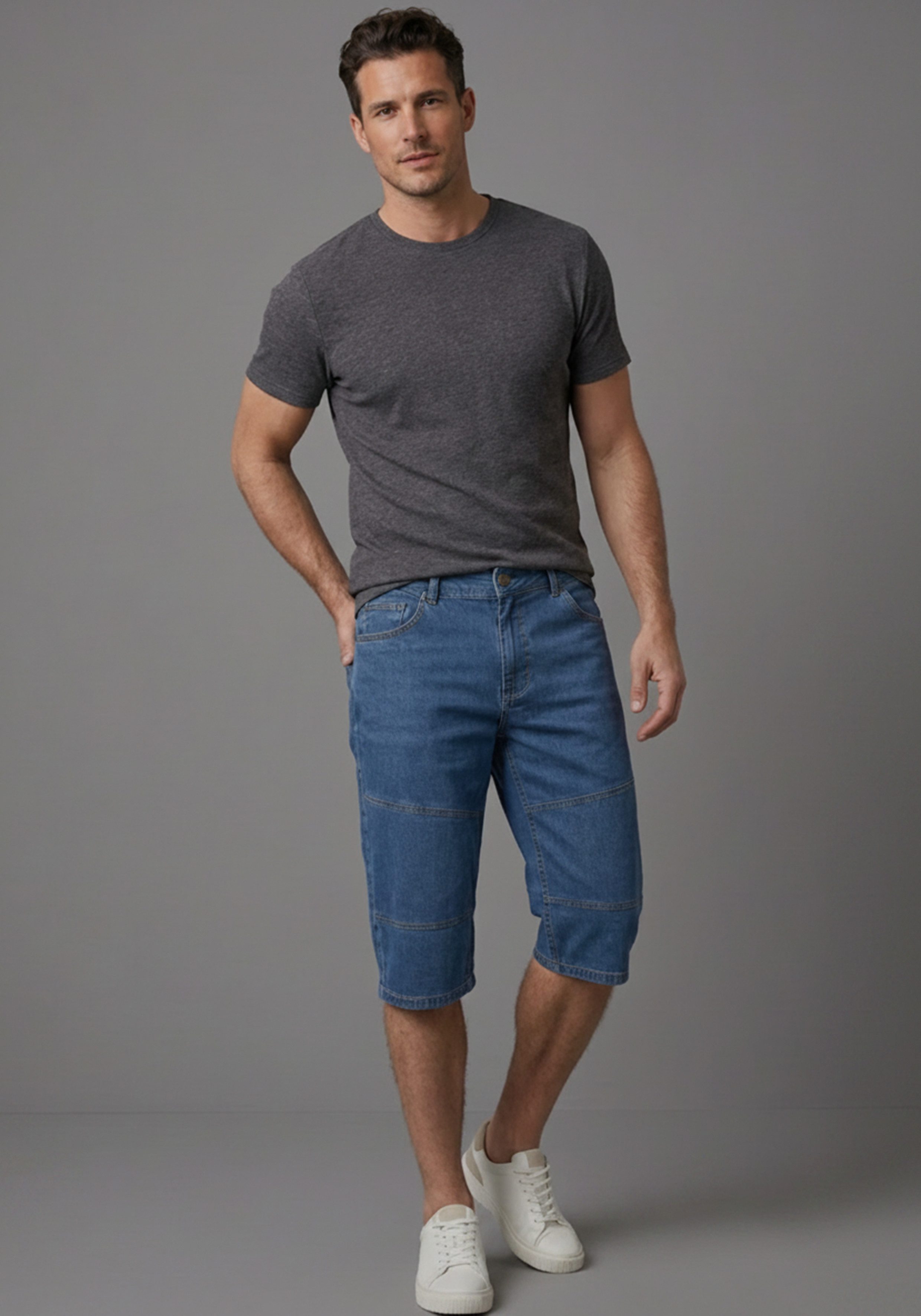 Arizona Jeansbermudas Regular Fit, gerade geschnittenes Bein, niedrige Leibhöhe
