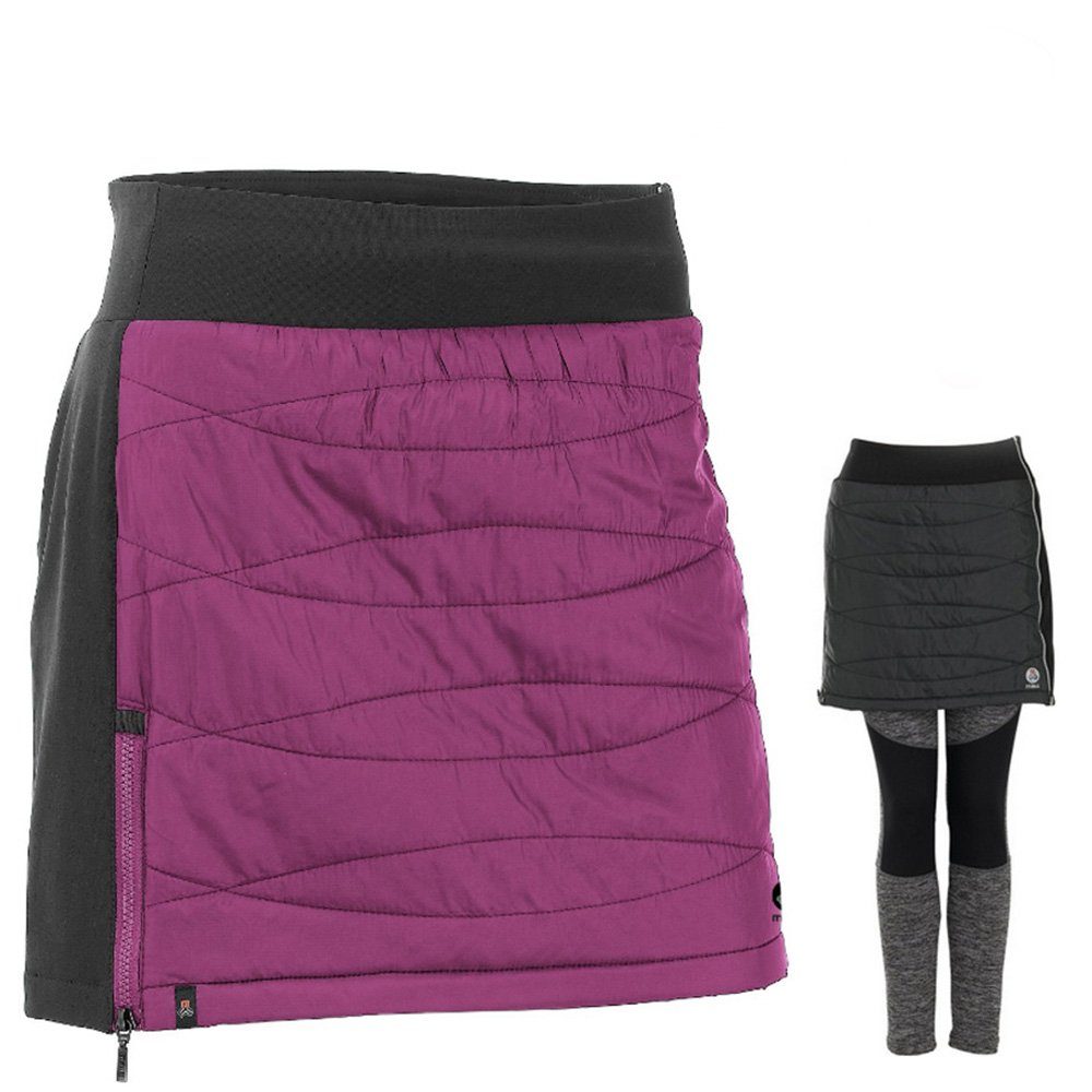 Brünnstein schwarz Maul Rock, - 2 Skort Maul pink Primaloft