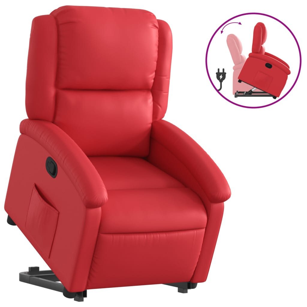 vidaXL Sessel Relaxsessel mit Aufstehhilfe Rot günstig online kaufen