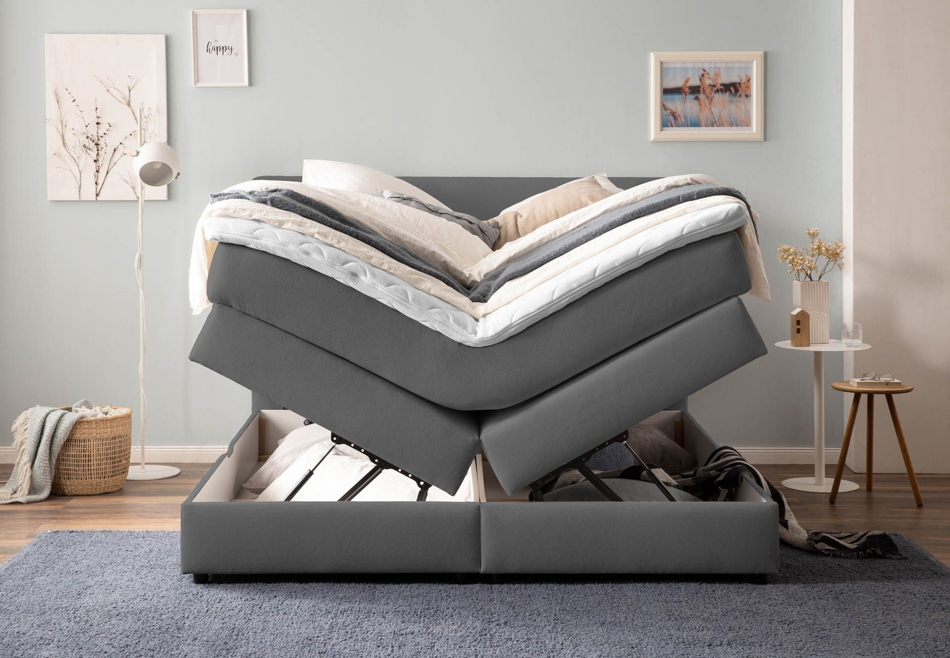 Belanoti Boxspringbett LOFT (Boxspringbett 180x200 mit günstig online kaufen