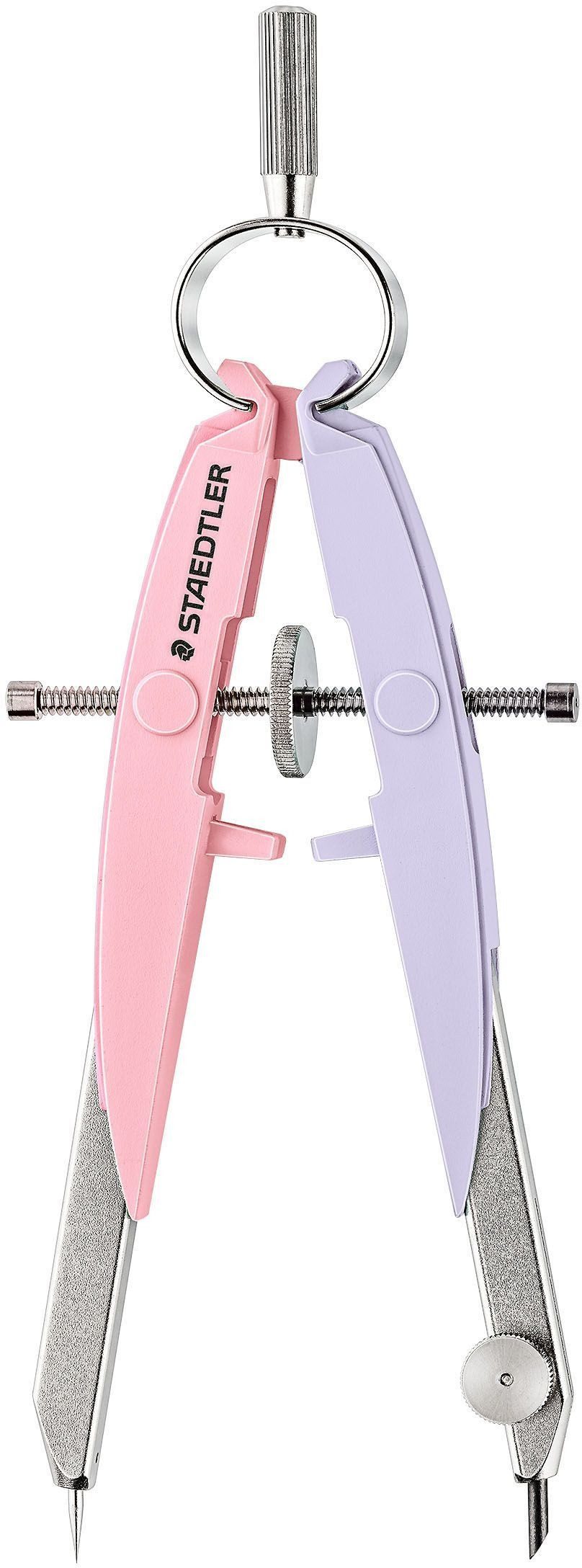 STAEDTLER Zirkel Zirkel Mars Comfort 15,4cm pastellpink/pastelllavendel (5 Stück)