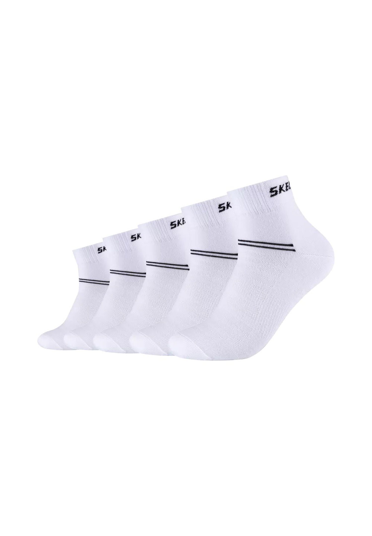 Kurzsocken Unisex 5p Basic Quarter Mesh Ventilation