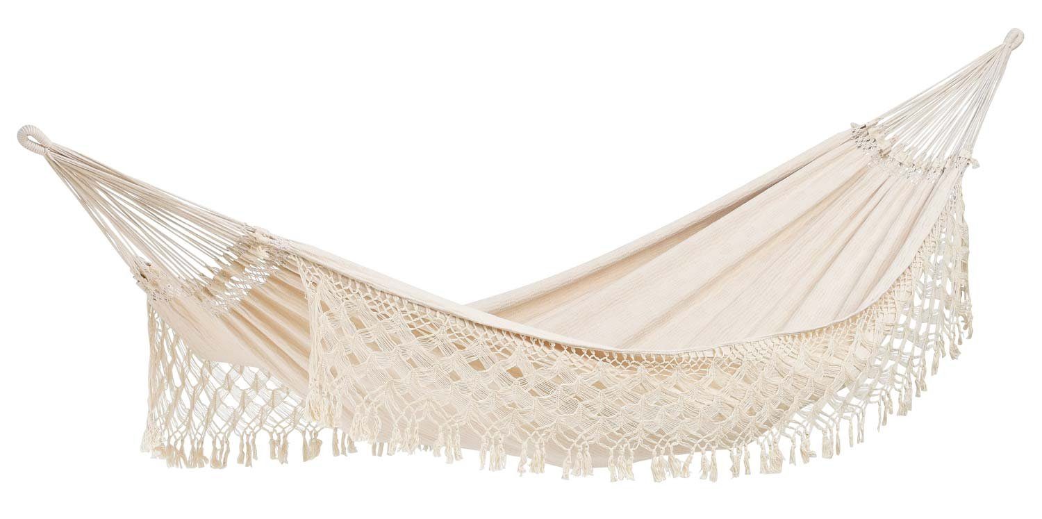 Amazonas Hängematte XXL Boho Hängematte Rio, Makramee, belastbar bis max 200 kg, umweltfreundlich hergestellt