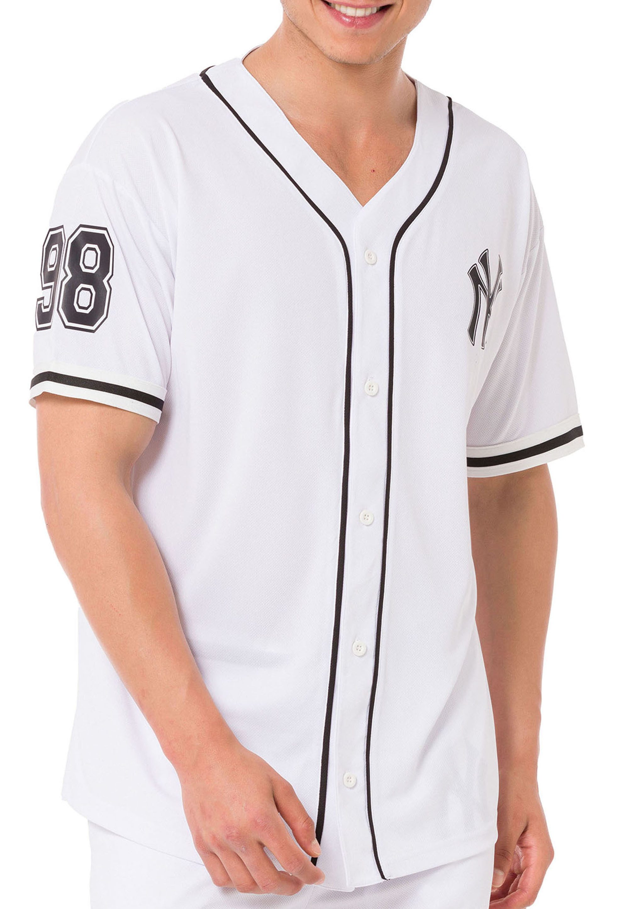 RedBridge T-Shirt mit Knopfleiste - Baseball-Shirt - Sportlicher Look, Regular Fit