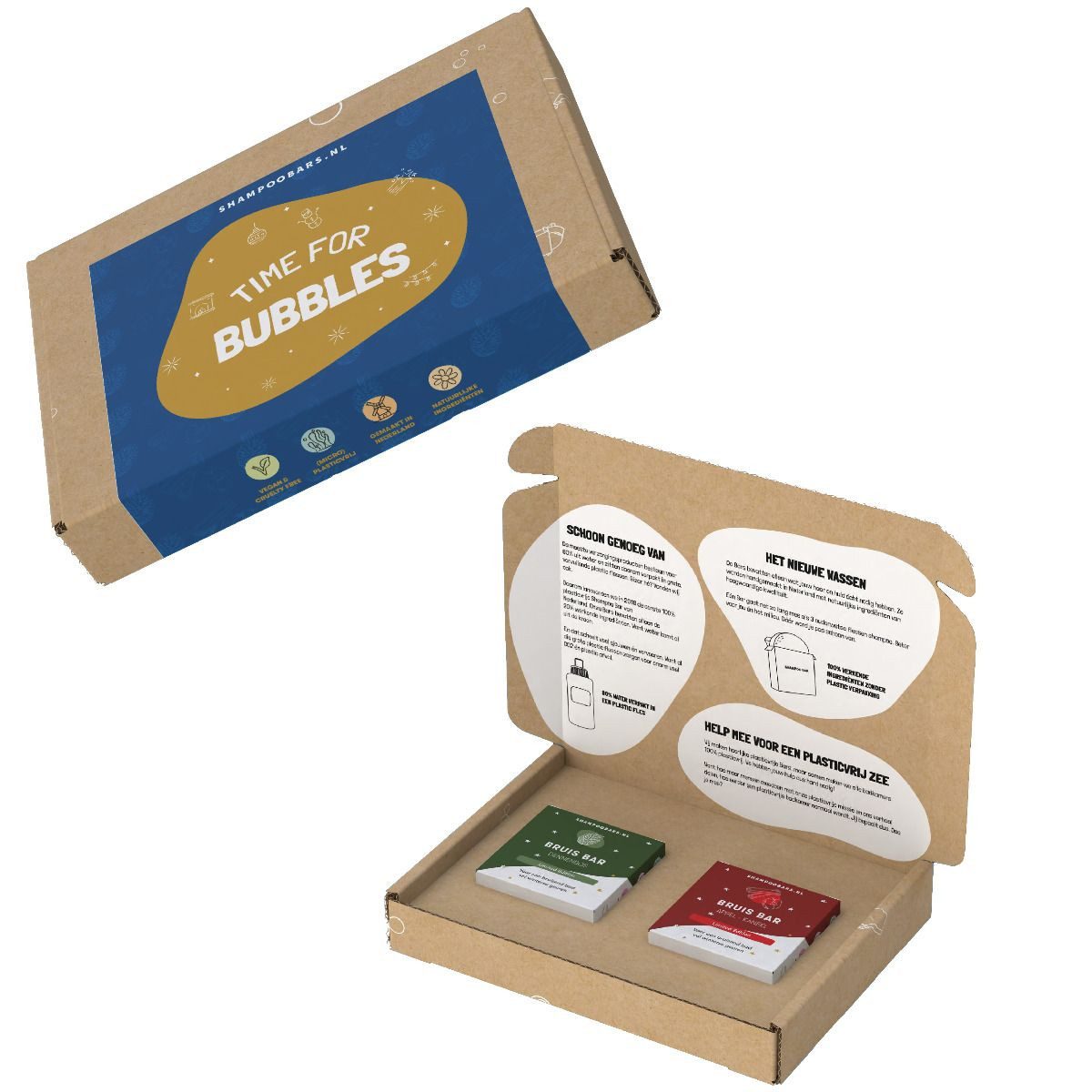 ShampooBars Körperpflegemittel ShampooBars Giftbox Time For Bubbles