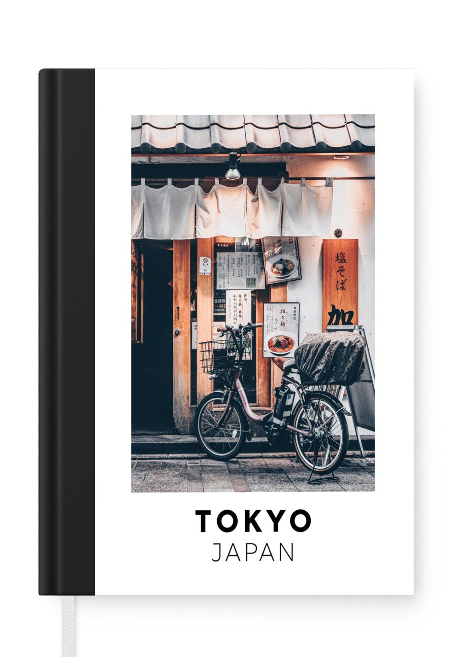 MuchoWow Notizbuch Tokio - Japan - Restaurant, Journal, Merkzettel, Tagebuch, Notizheft, A5, 98 Seiten, Haushaltsbuch