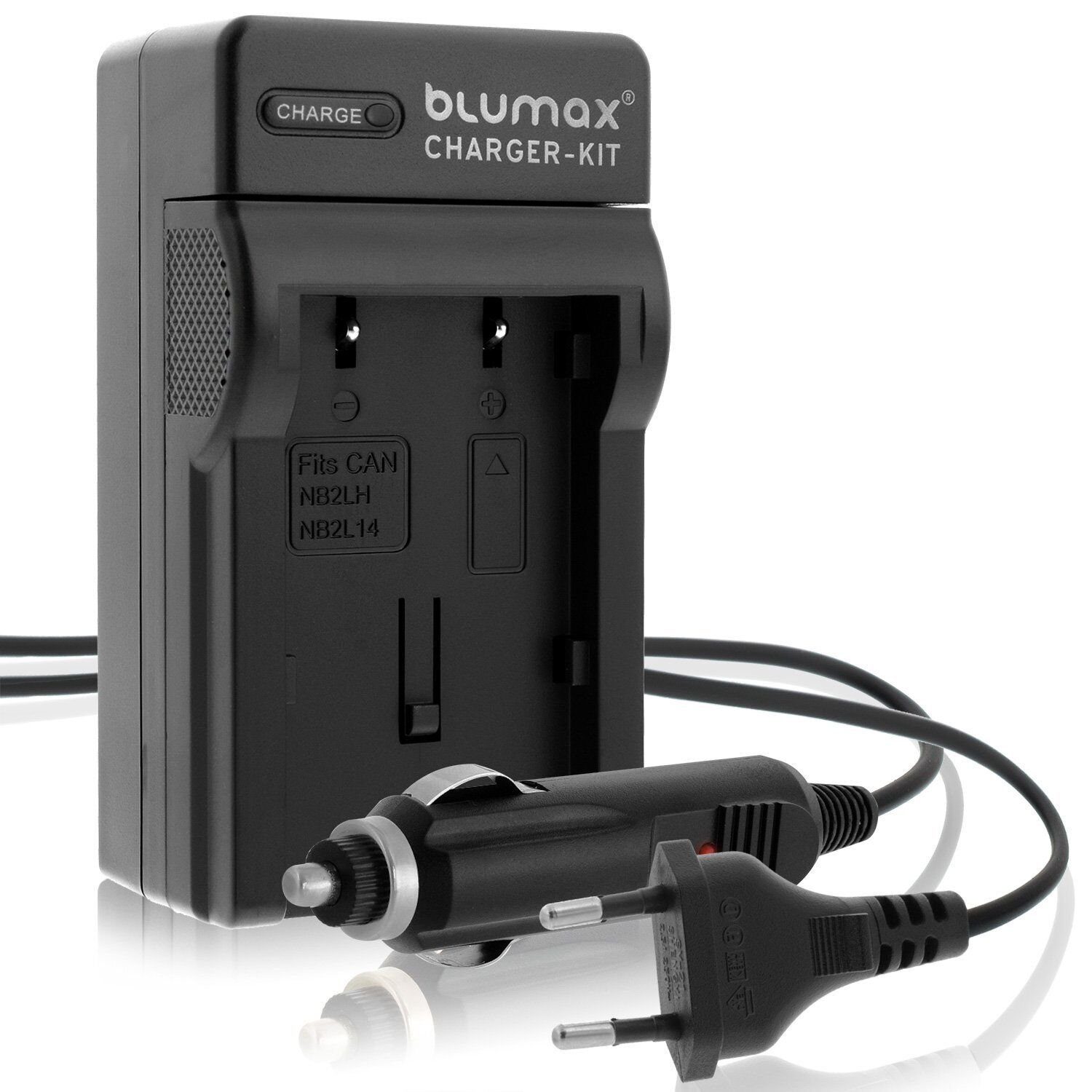 Blumax Ladegerät für Canon NB-2L EOS 350 400 PowerShot G7 S50 Kamera-Akku