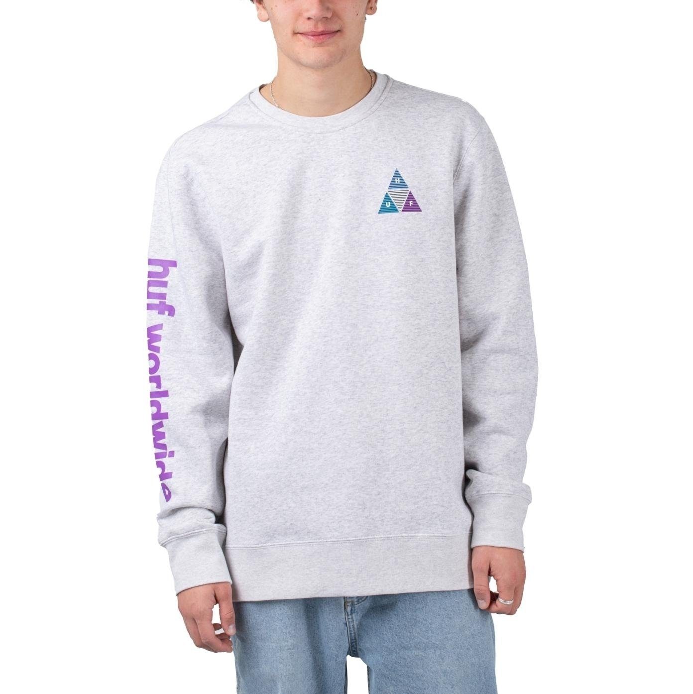Herren Pullover HUF Sweater HUF Prism Triple Triangle Sweatshirt