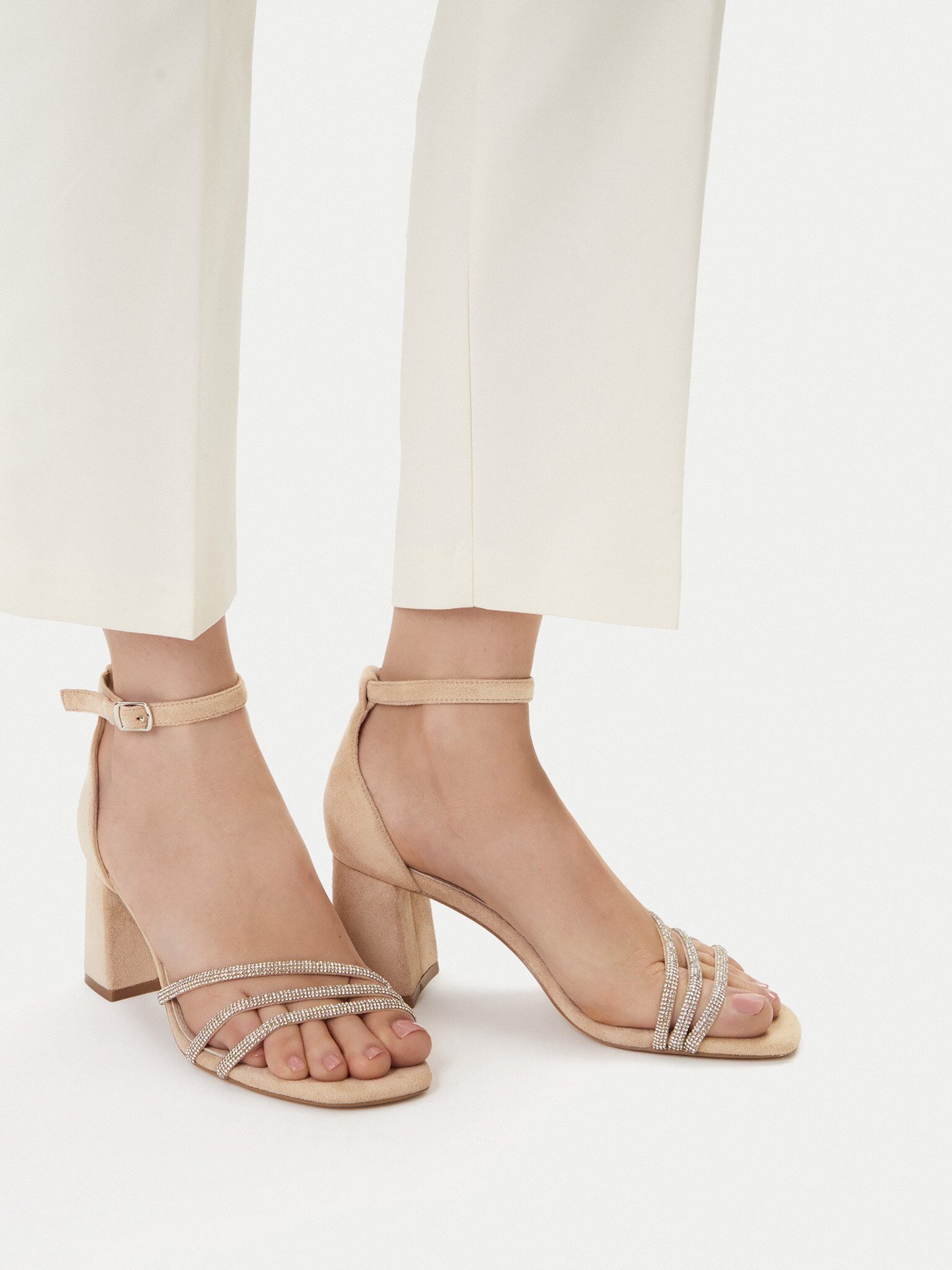 Jenny Jenny Damen Sandals Beige JENNY-CEO-O-230725-1 Beige Sandale