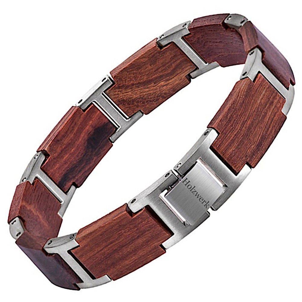 Holzwerk Gliederarmband Designer Holz Armband, Navaho Armkette, Holz Unikat günstig online kaufen