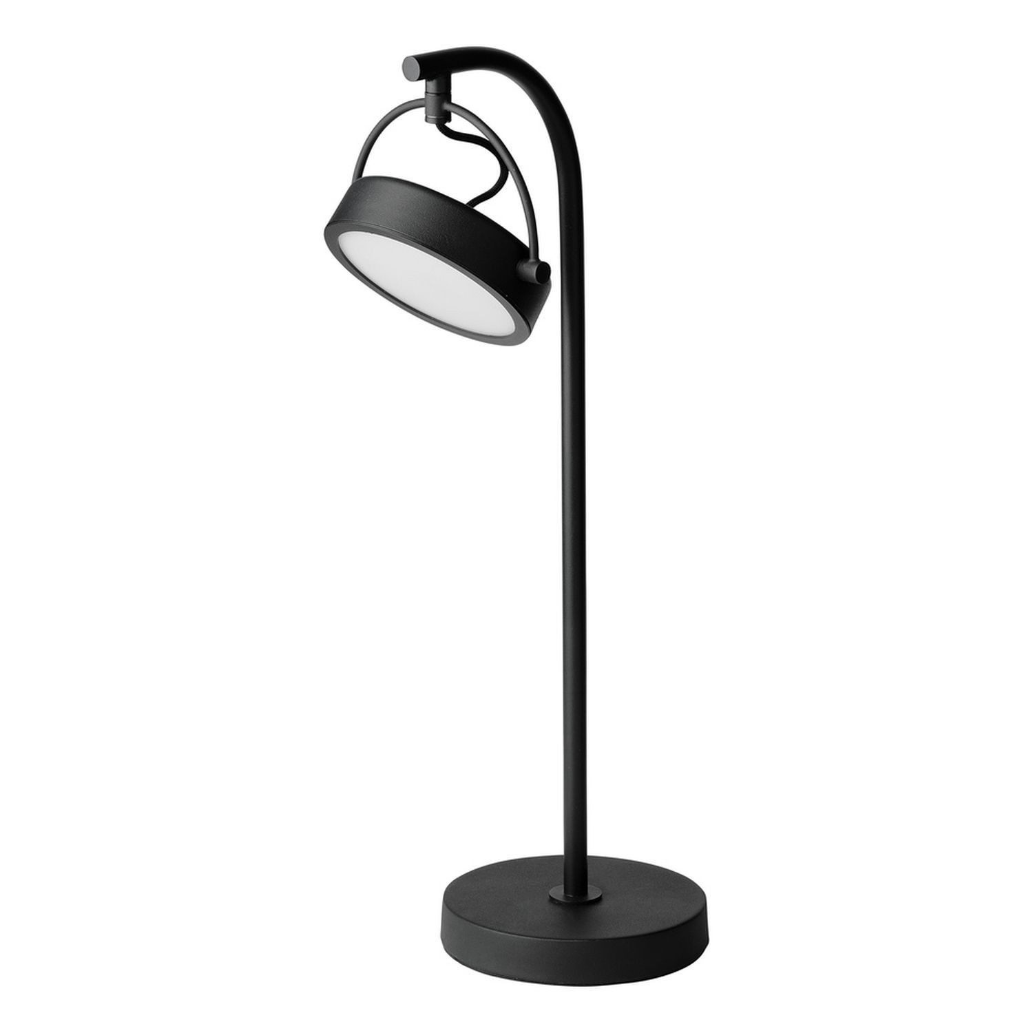 Licht-Erlebnisse Nachttischlampe KORENAR, LED fest integriert, Warmweiß, LED 51.5 cm 3000 K Modern