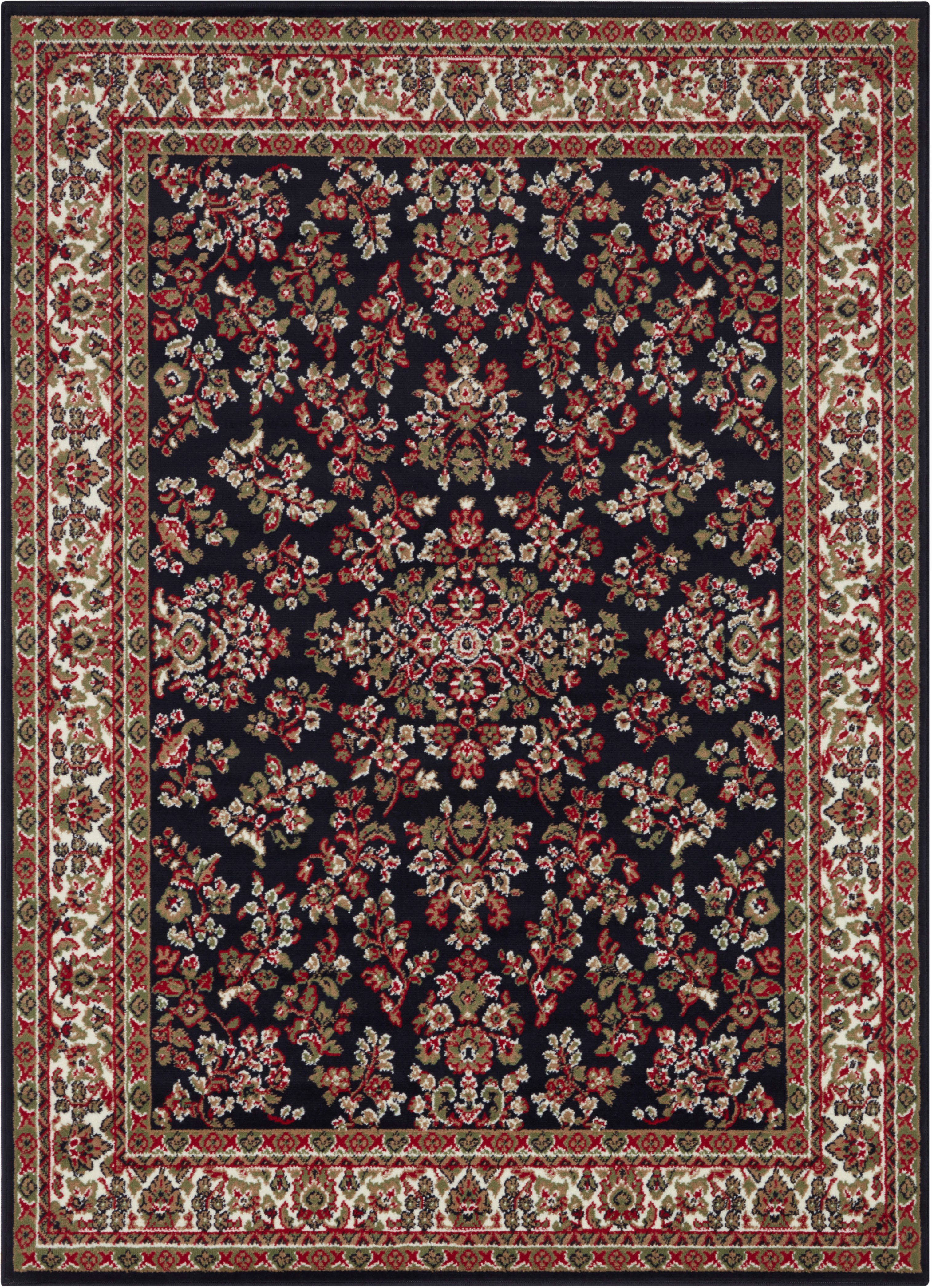 Teppich Halton, Home affaire, rechteckig, Höhe: 8 mm, Kurzflor, Orient-Optik, mit Bordüre, robust, pflegeleicht, gekettelt