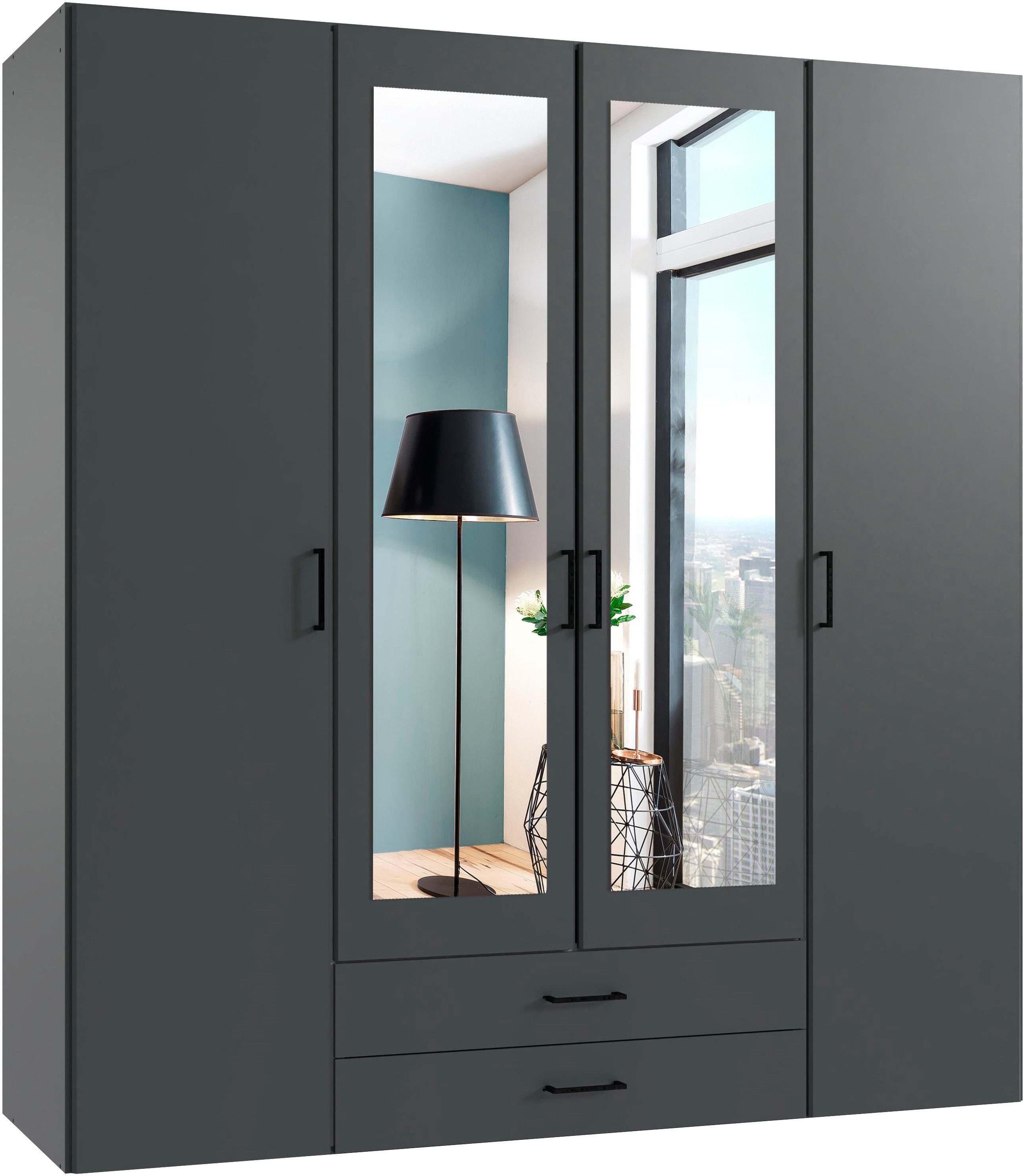 Wimex Kleiderschrank "Mugano, in vielen Breiten, 208 oder 236cm hoch, Made günstig online kaufen