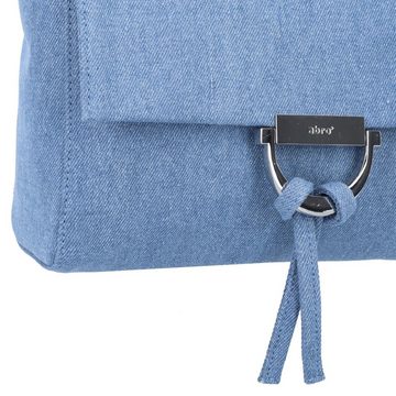 Abro Schultertasche Jeans, Polyester