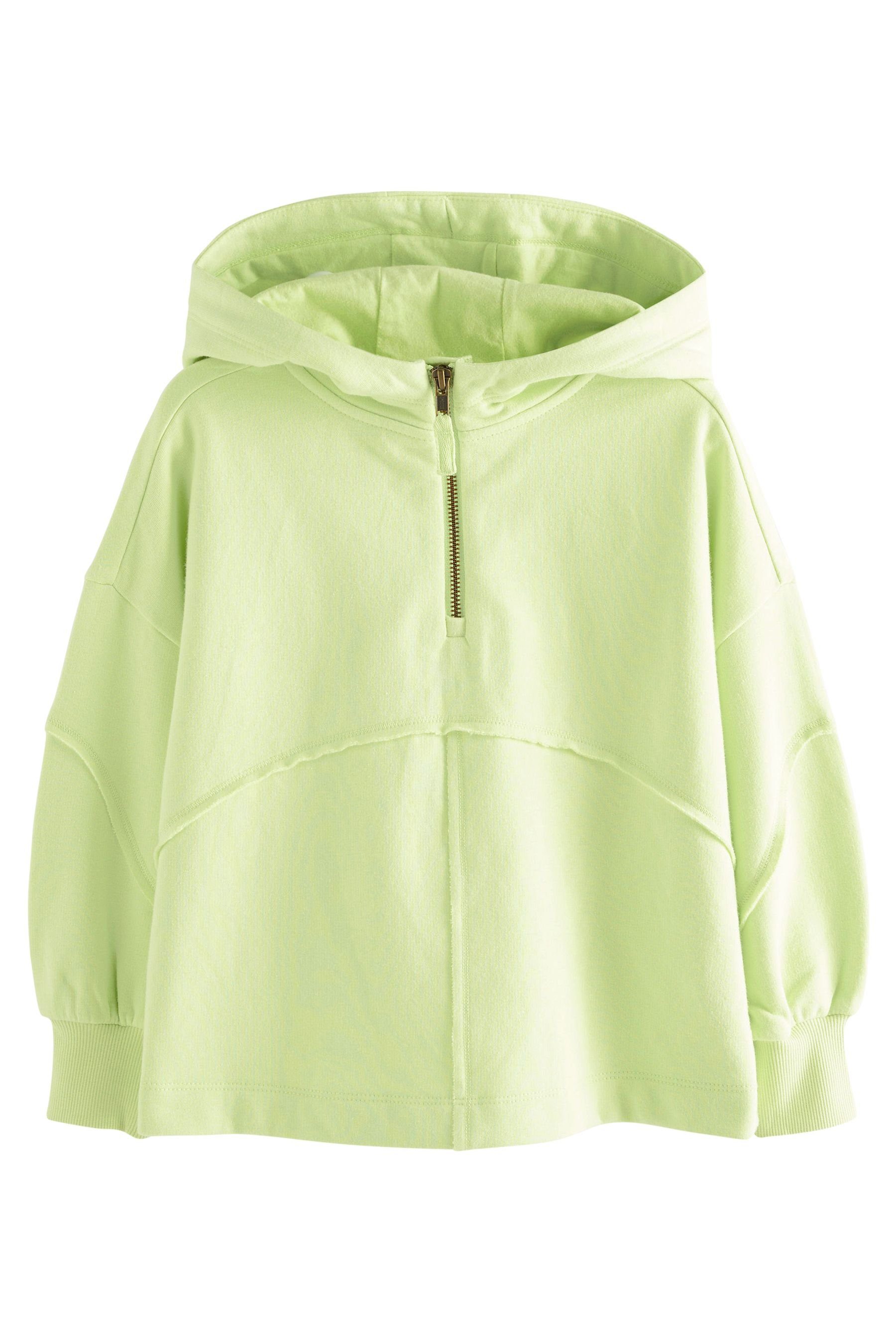 Leggings Lime Hoodie Leggings im und Next Green Shirt & Set (2-tlg)