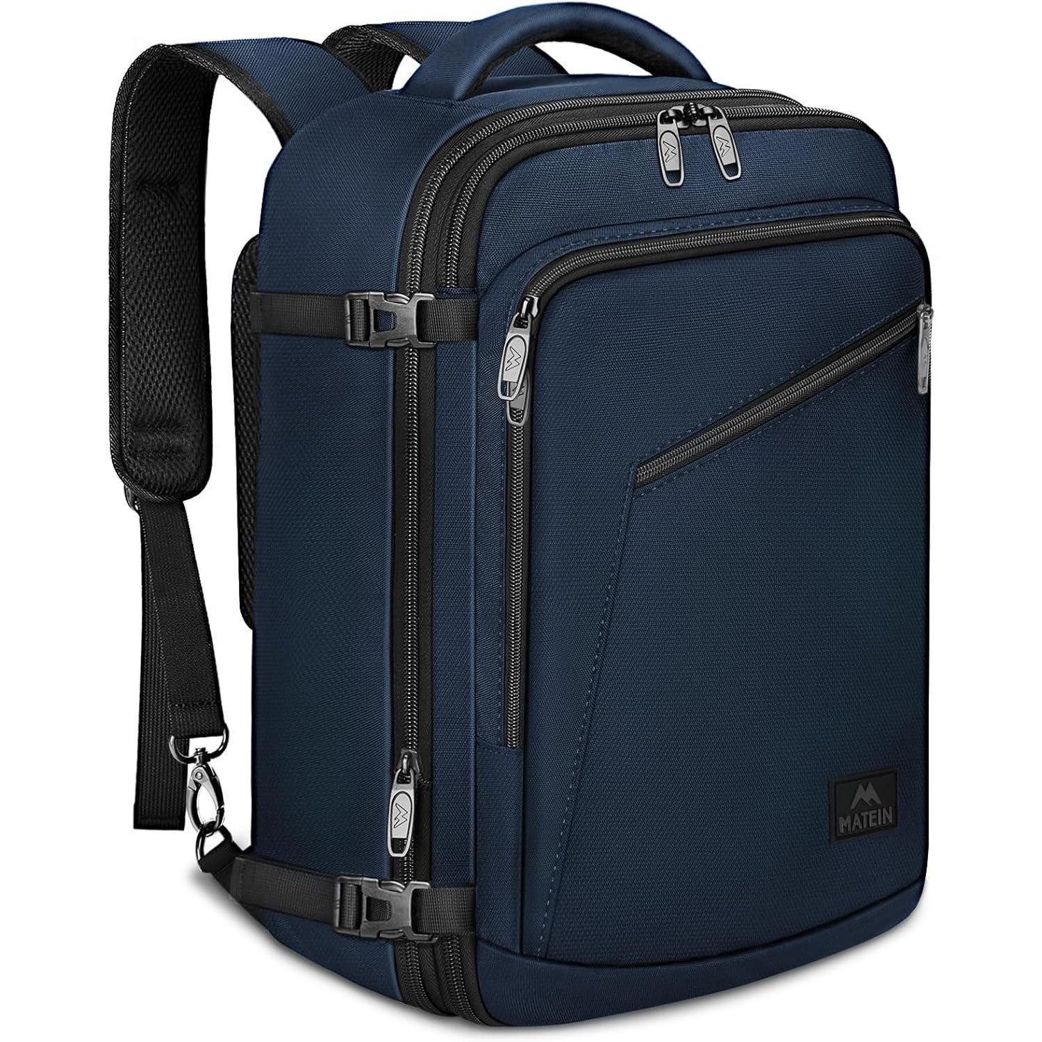 Reisetasche Reiserucksack 30L Handgepäck Flugzeug Daypack Ryanair 40x30x20cm Blau