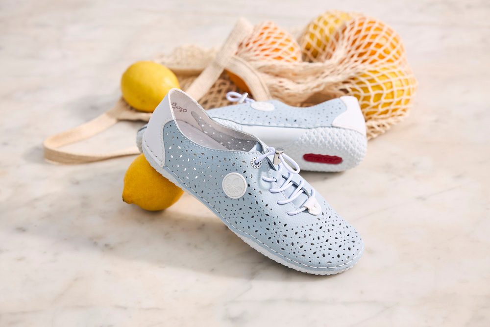 Rieker Slip-On Sneaker Schlupfschuh, Halbschuh, Freizeitschuh mit Schnellve günstig online kaufen