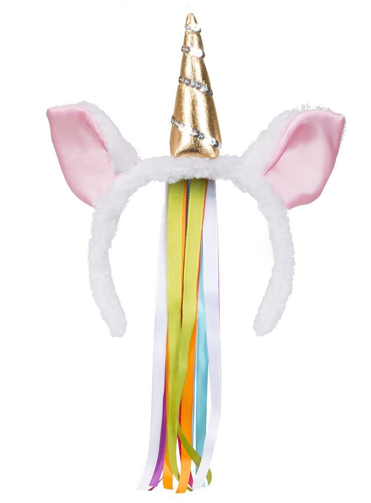 Boland Kostüm Party Einhorn Haarreif - Karneval Faschingskostüm, Fantastischer Haarschmuck für Deine Verwandlung in ein Einhorn!