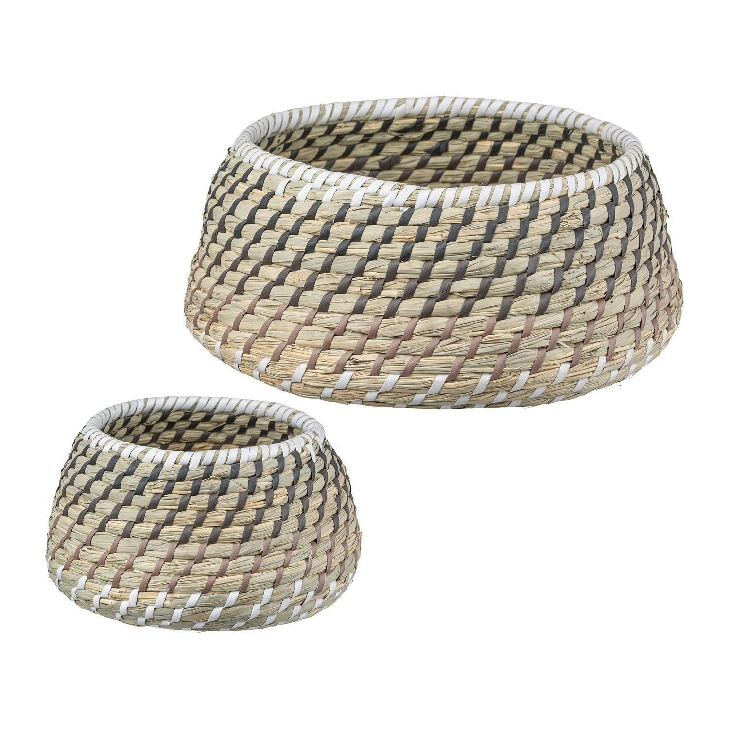 Gasper Aufbewahrungskorb LIMA, Ø 25 cm, Beige, Seegras (1 St) günstig online kaufen