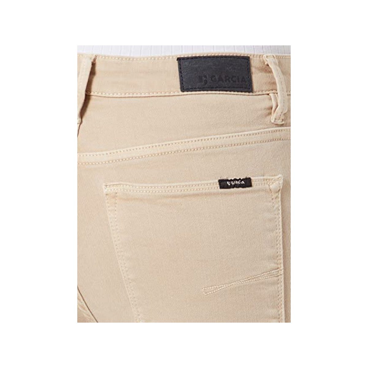 Garcia 5-Pocket-Jeans braun (1-tlg)