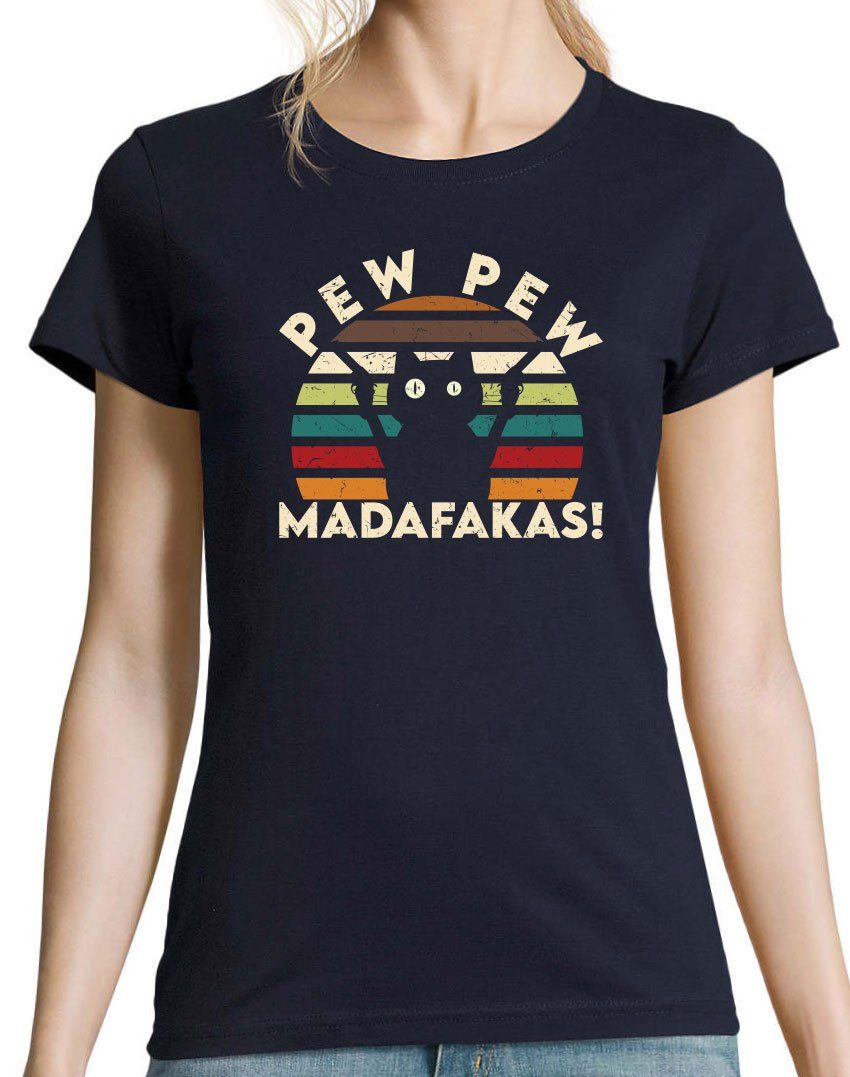 Youth Designz T-Shirt Pew Pew Madafakas günstig online kaufen