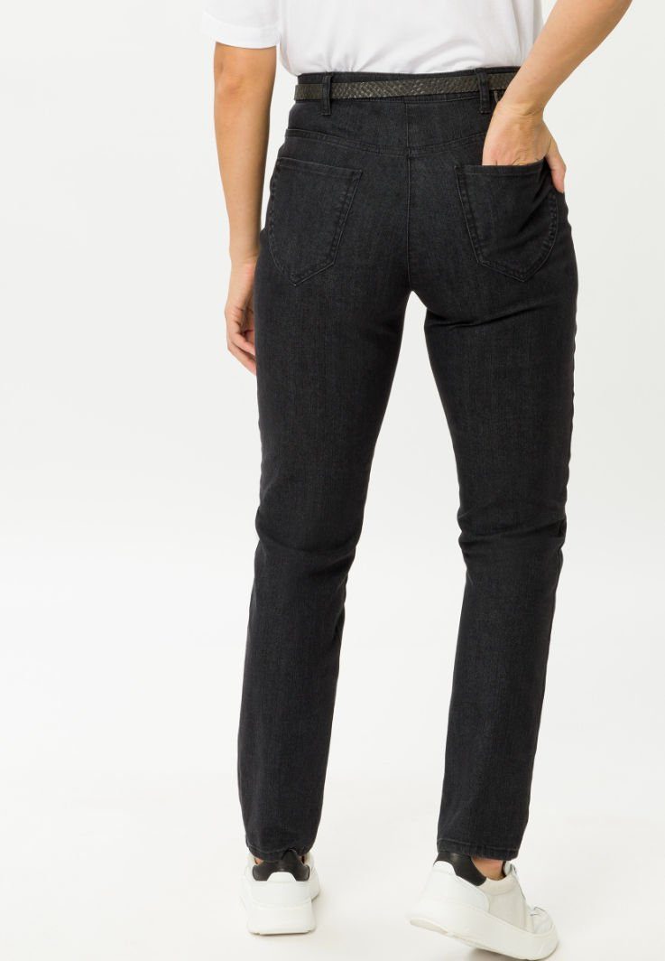 RAPHAELA by dunkelgrau CORRY Style BRAX 5-Pocket-Jeans