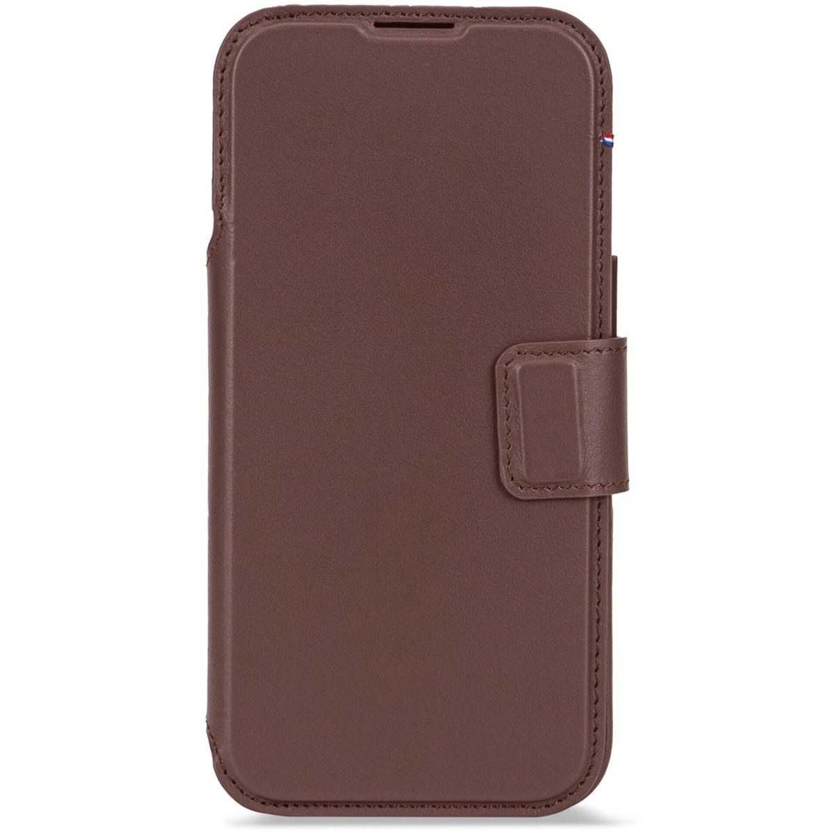 DECODED Smartphone-Hülle Leather Detachable Wallet iP 17 Air Chocolate