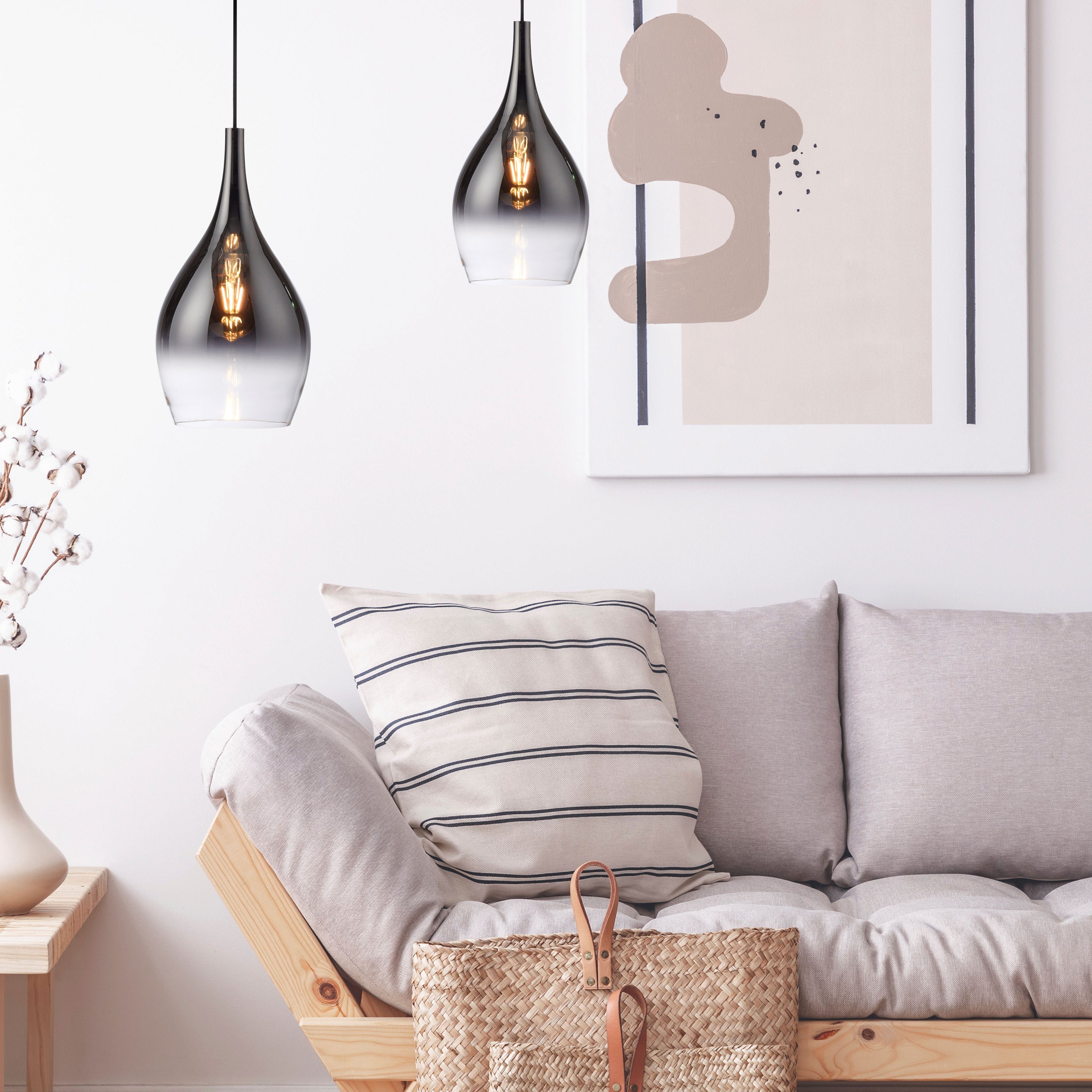 Paul Neuhaus Pendelleuchte PILUA, ohne Leuchtmittel, ExklusiveE27 günstig online kaufen