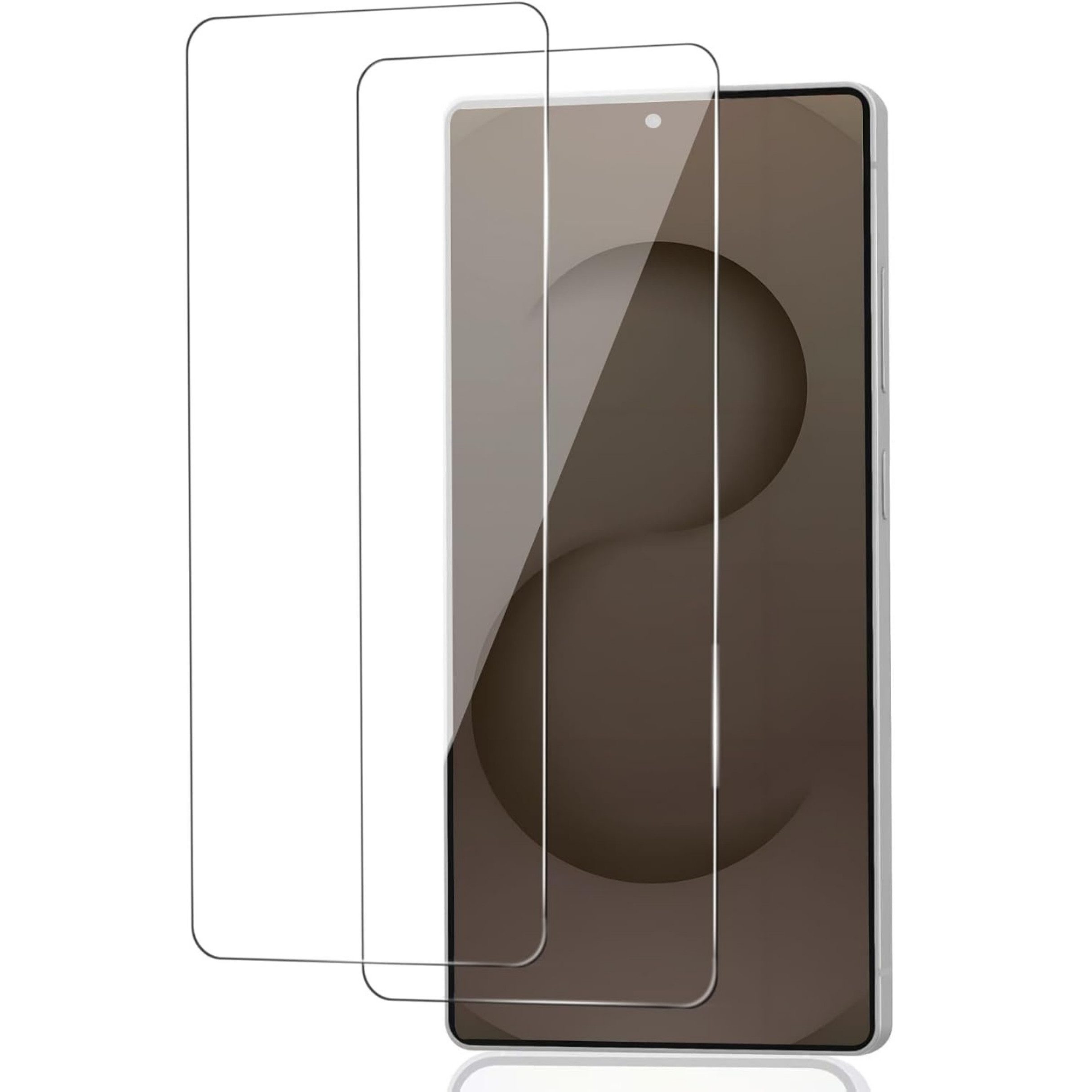 SmartUP Displayschutzglas 2X Schutzglas für Samsung Galaxy S25 Ultra Panzerfolie Full Screen 9H für Samsung Galaxy S25 Ultra, 2 Stück, Rundumschutz, passgenaue Verarbeitung