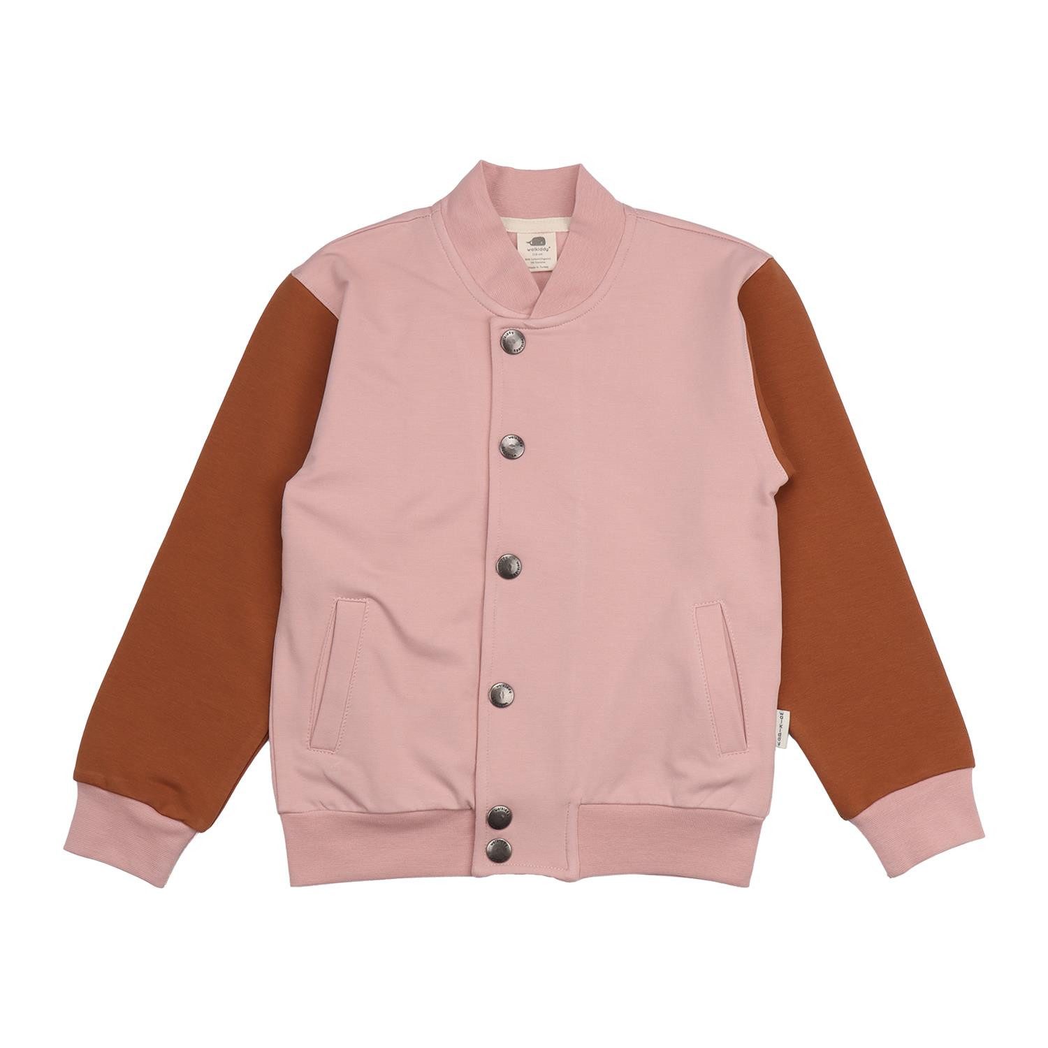 Walkiddy Sweatjacke Walkiddy mit Pferdenmotiv aus Bio Baumwolle Bio Baumwolle,GOTS,Kinderbekleidung, nachhaltige Klamotten,Sweat Jacke