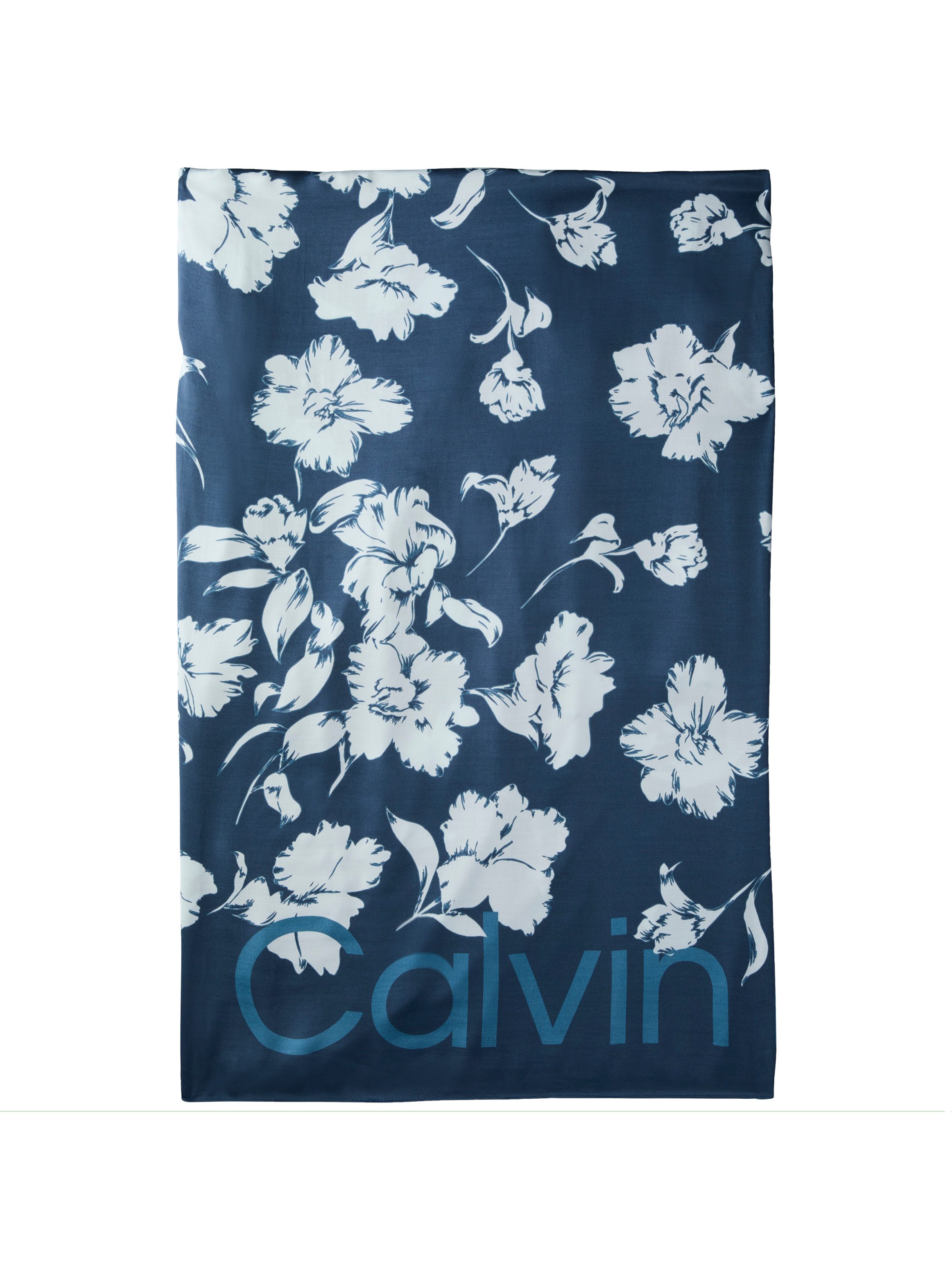 Calvin Klein Modetuch ALLOVER FLORAL SQUARE SCARF, Mit Blumenmuster für einen schicken Auftritt