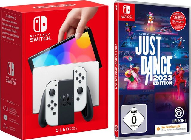 Nintendo Switch Switch OLED, inkl. Just Dance 2023 Edition (Code in a box)  - Onlineshop OTTO