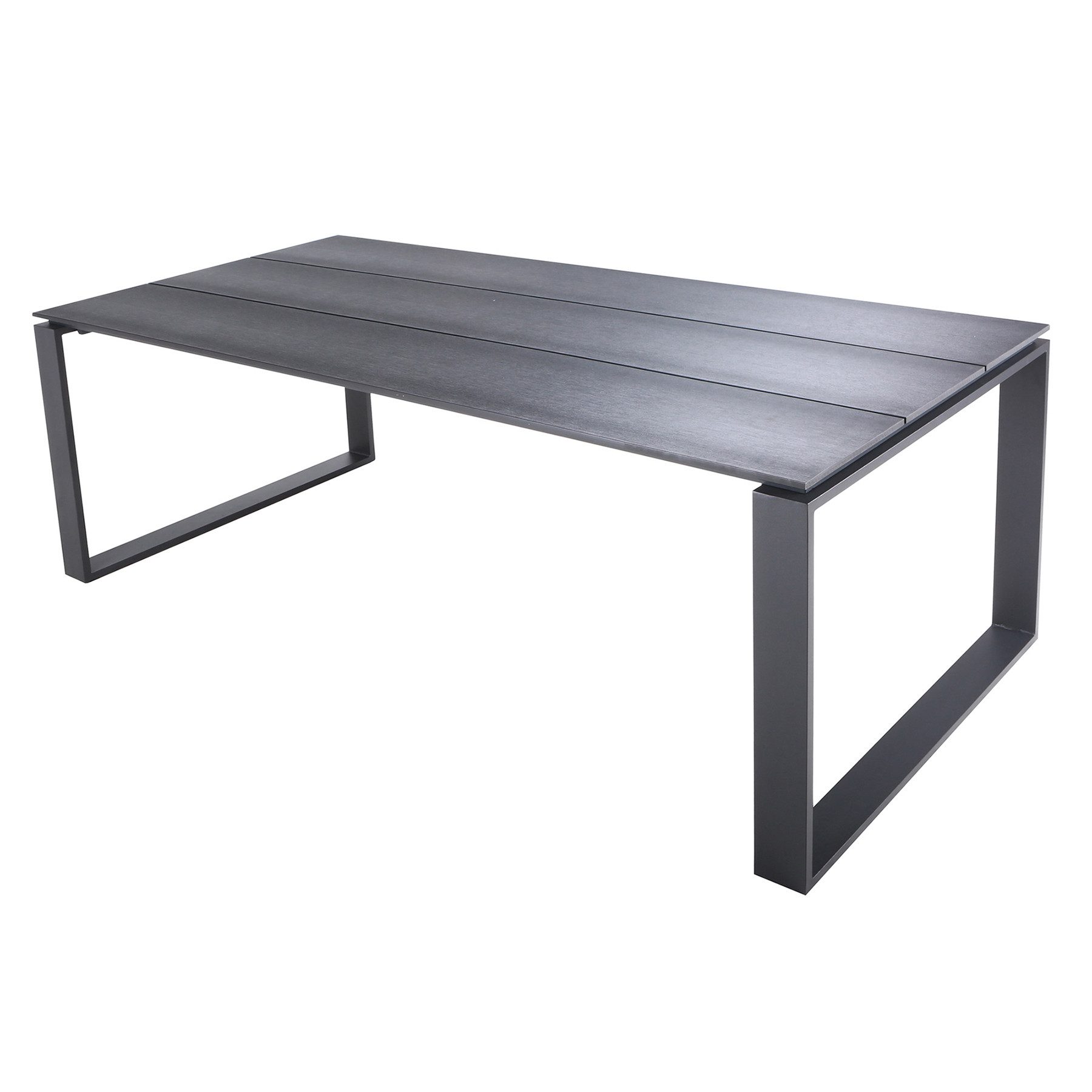 riess-ambiente Gartentisch FLOATING 210cm anthrazit- WPC-Bohlen, günstig online kaufen