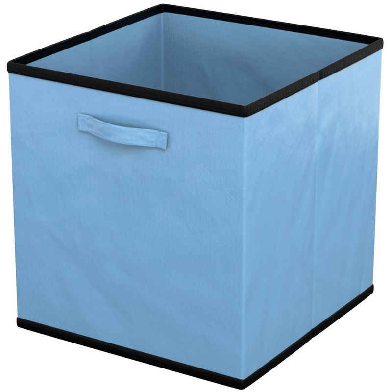 Intirilife Aufbewahrungsbox, Faltbare Aufbewahrungsbox ohne Decke - Blau