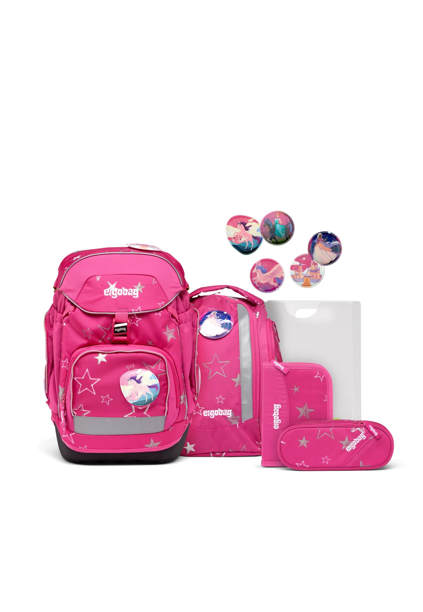 ergobag Ранці pack Set (6-tlg., 6-teiliges Set)