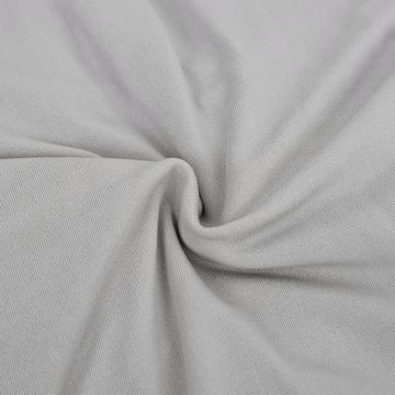 Stuhlhusse Stretch-Sofahusse Grau Polyester-Jersey, vidaXL