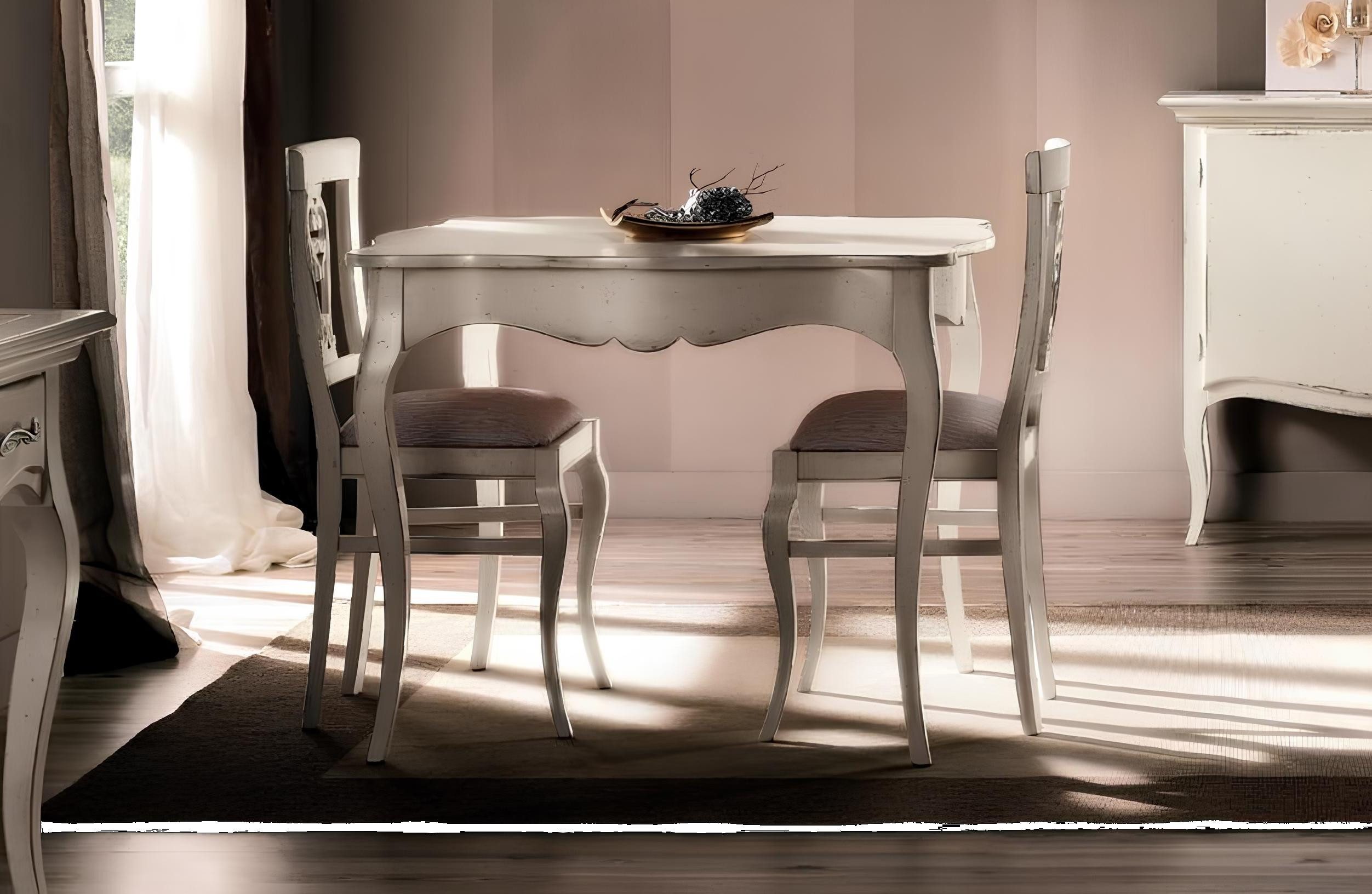 Xlmoebel Esstisch Antiker Esstisch aus massivem Holz im italienischen Stil (Esstisch), Hergestellt in Europa