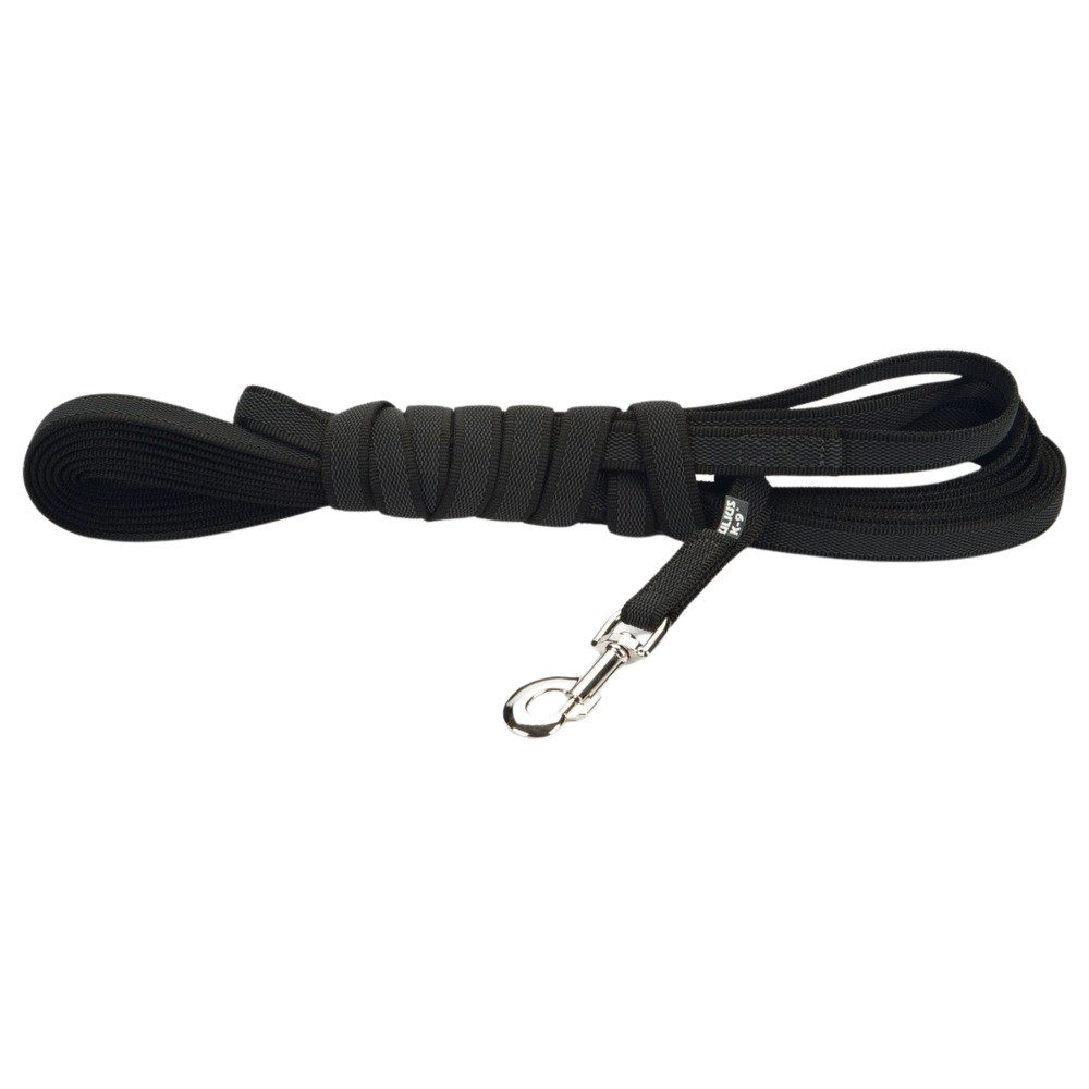 Julius-K9 Schleppleine Schleppleine Super Grip mit Handschlaufe schwarz