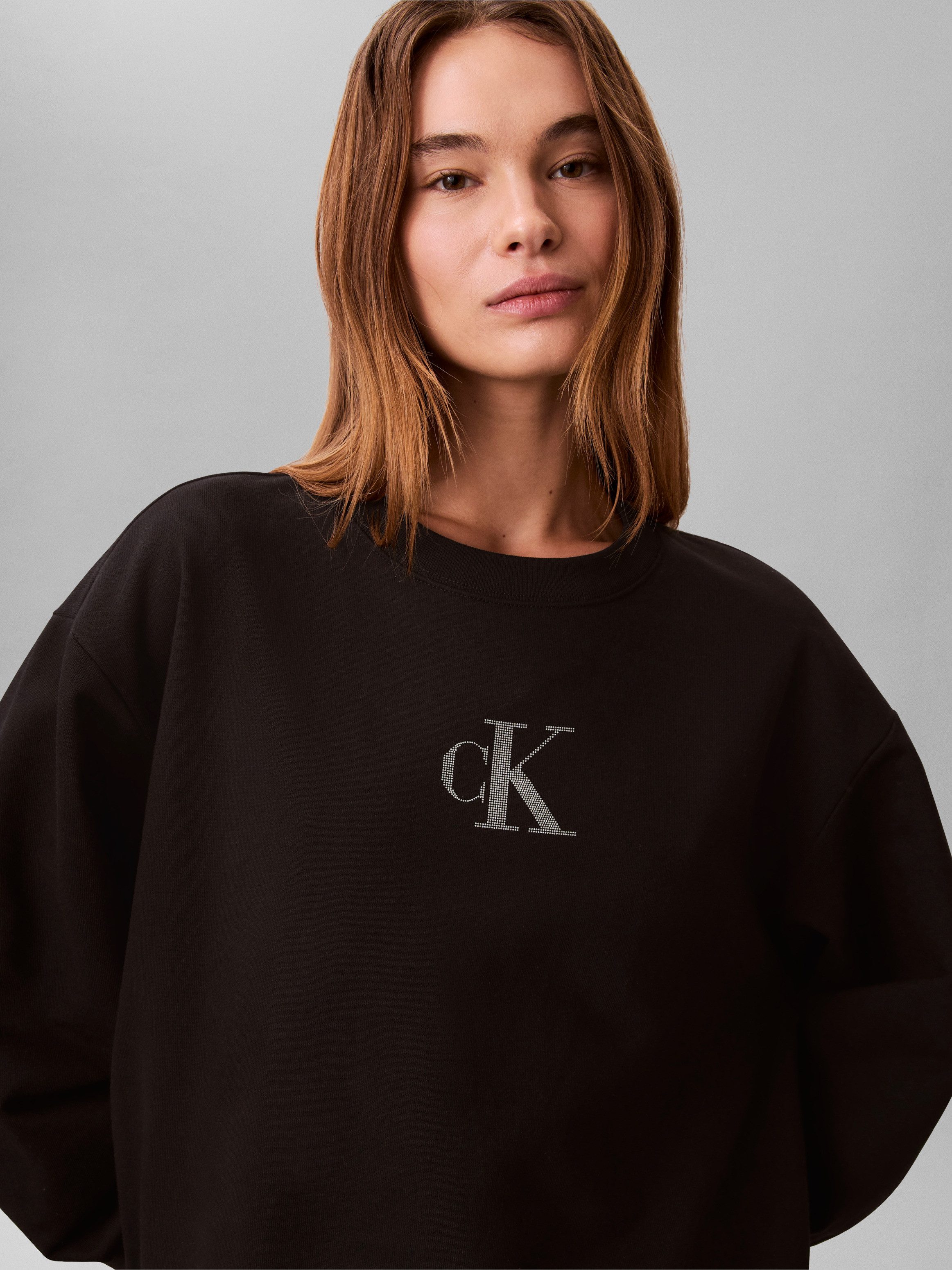 Calvin Klein Jeans Sweatshirt Regular fit mit Rundhalsausschnitt