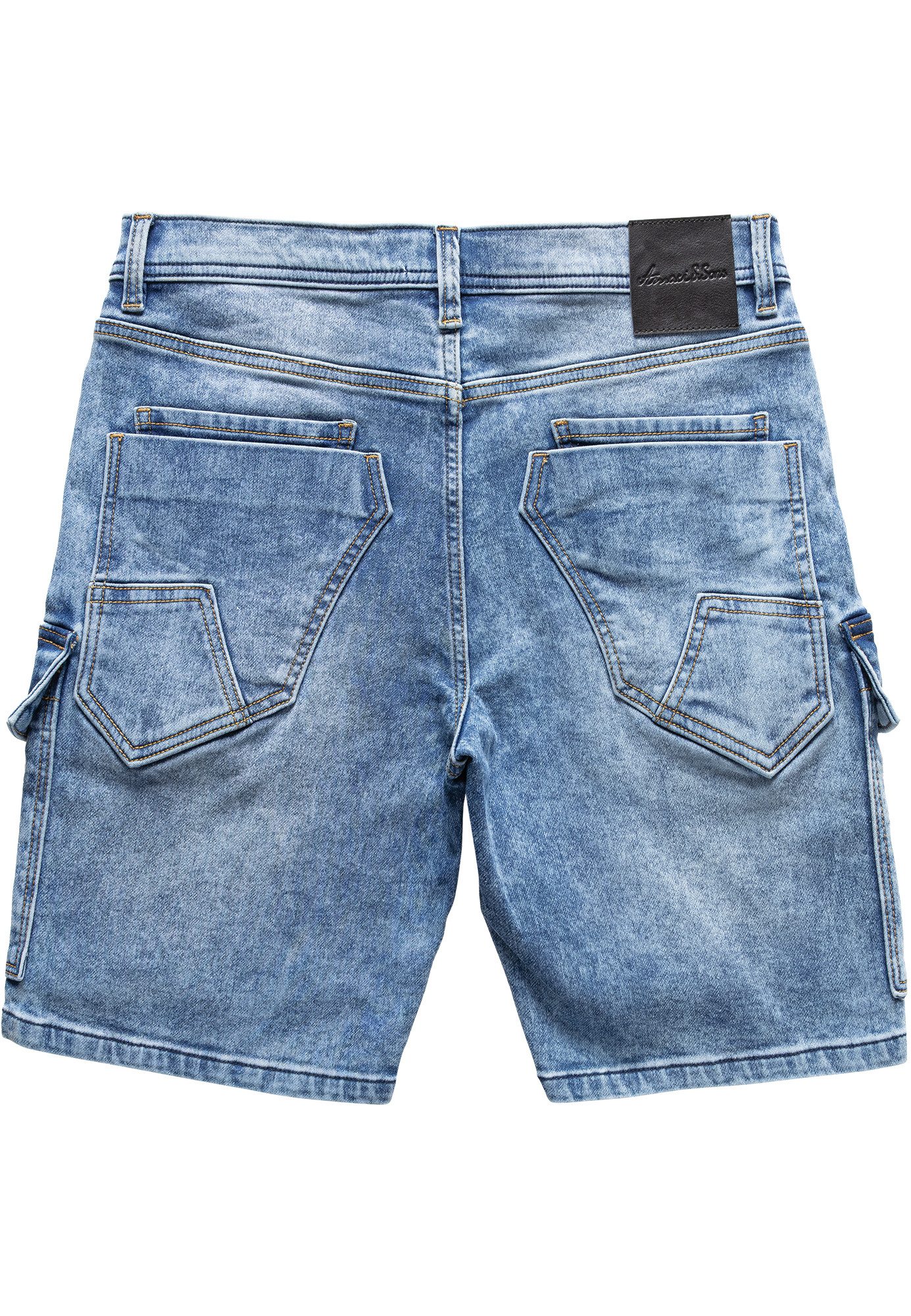 Amaci&Sons Cargoshorts BEXLEY Cargoshorts Herren Bermuda Jeans Short Hose R günstig online kaufen