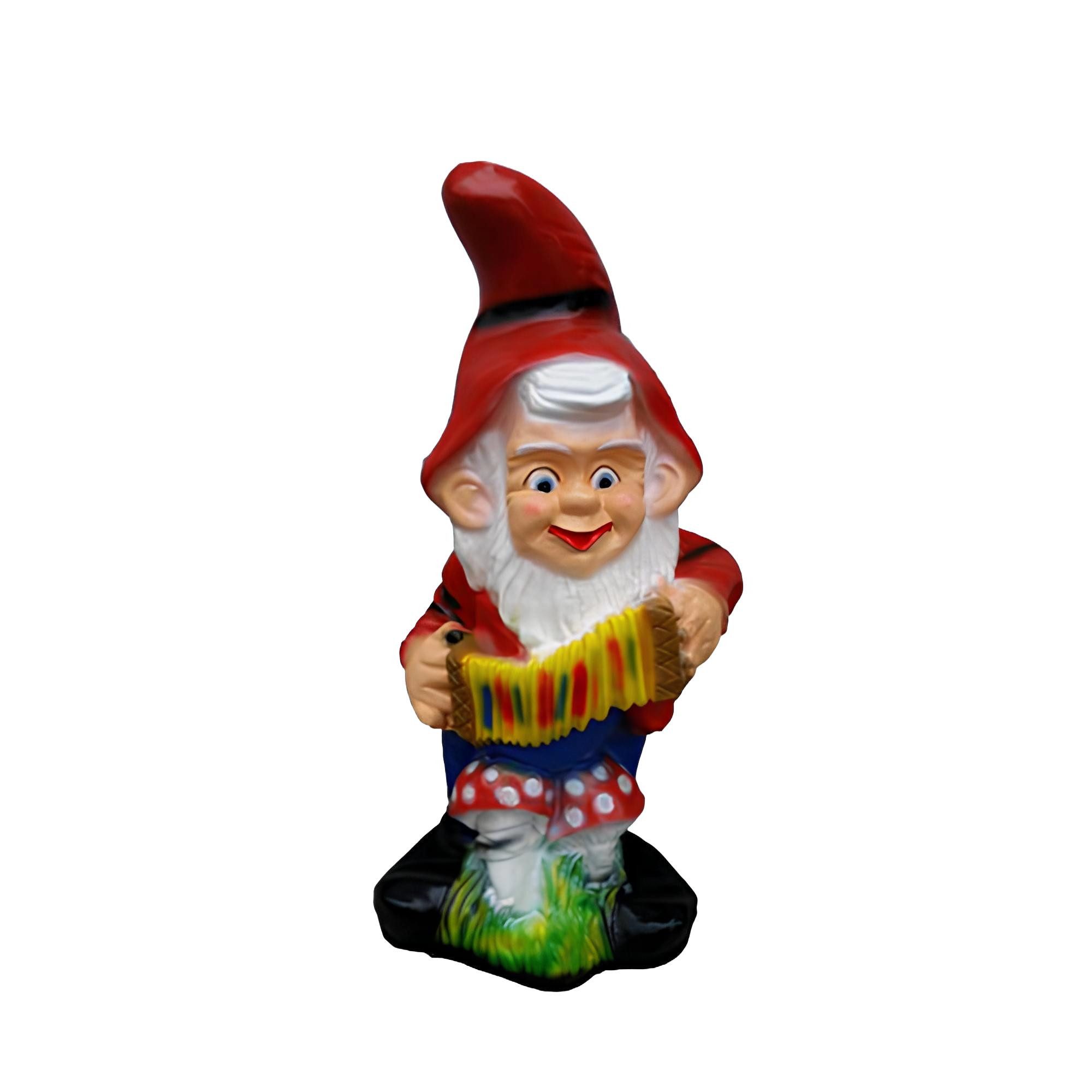 JVmoebel Gartenzwerg Garten Zwerg 70cm Garten Dekoration Фигурки Statuen Figur Hand bemalt, (Skulptur K6-70cm), Made in Europa