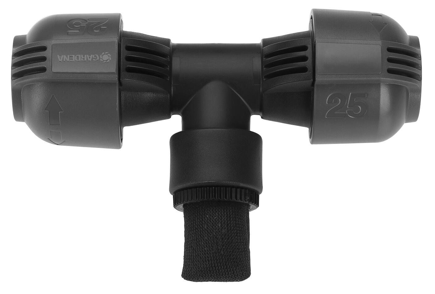 GARDENA Entwässerungsventil Gardena T Stück für Sprinkler 25 mm x 3/4