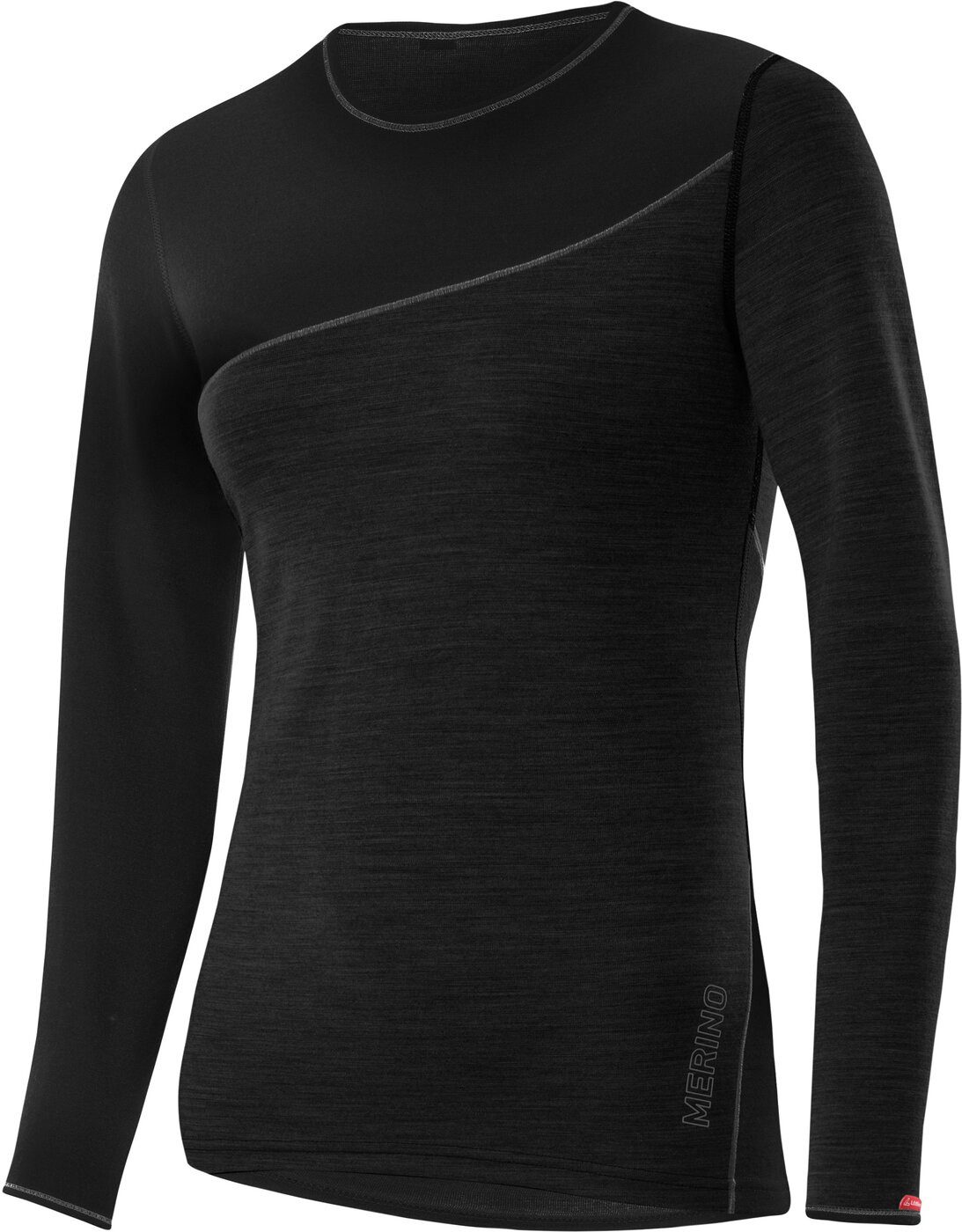 Löffler Funktionsunterhemd Transtex Merino W Shirt L/S Funktions-Unterhemd - schwarz