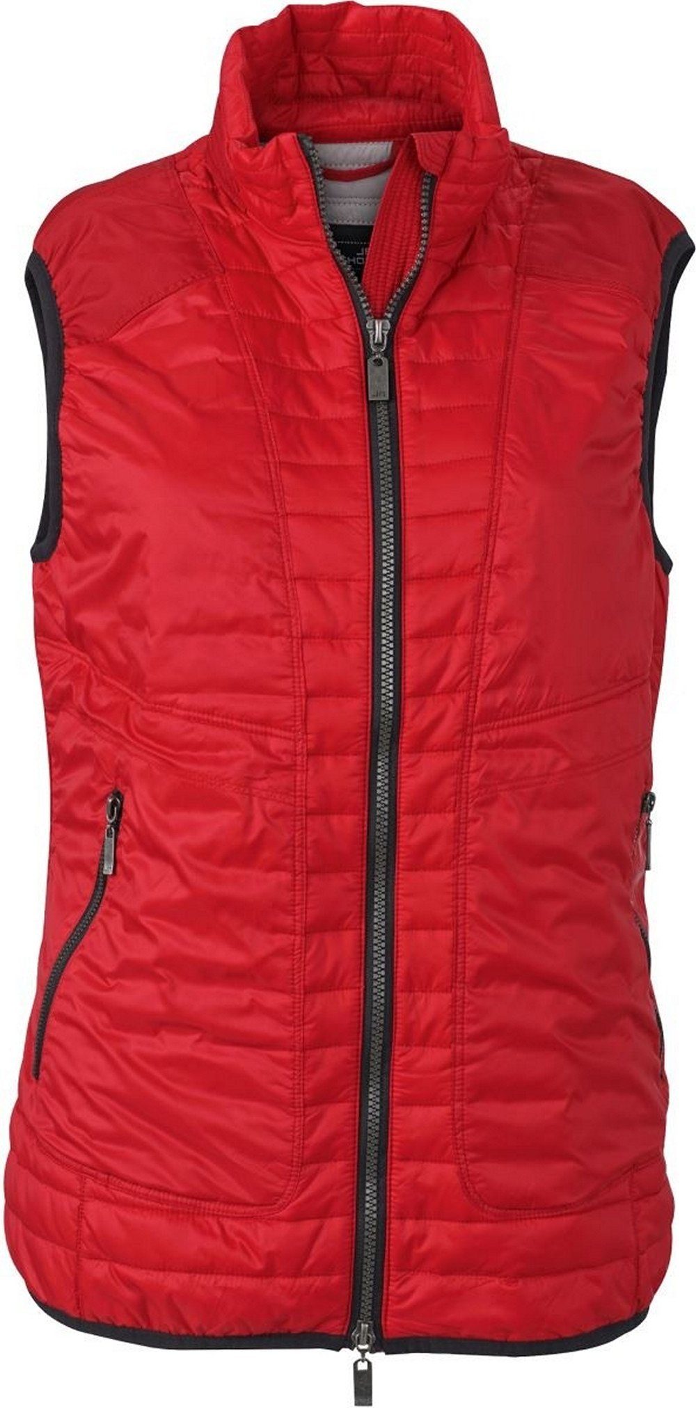 James & Nicholson Steppweste James & Nicholson JN 1109 Damen Lightweight Gilet red