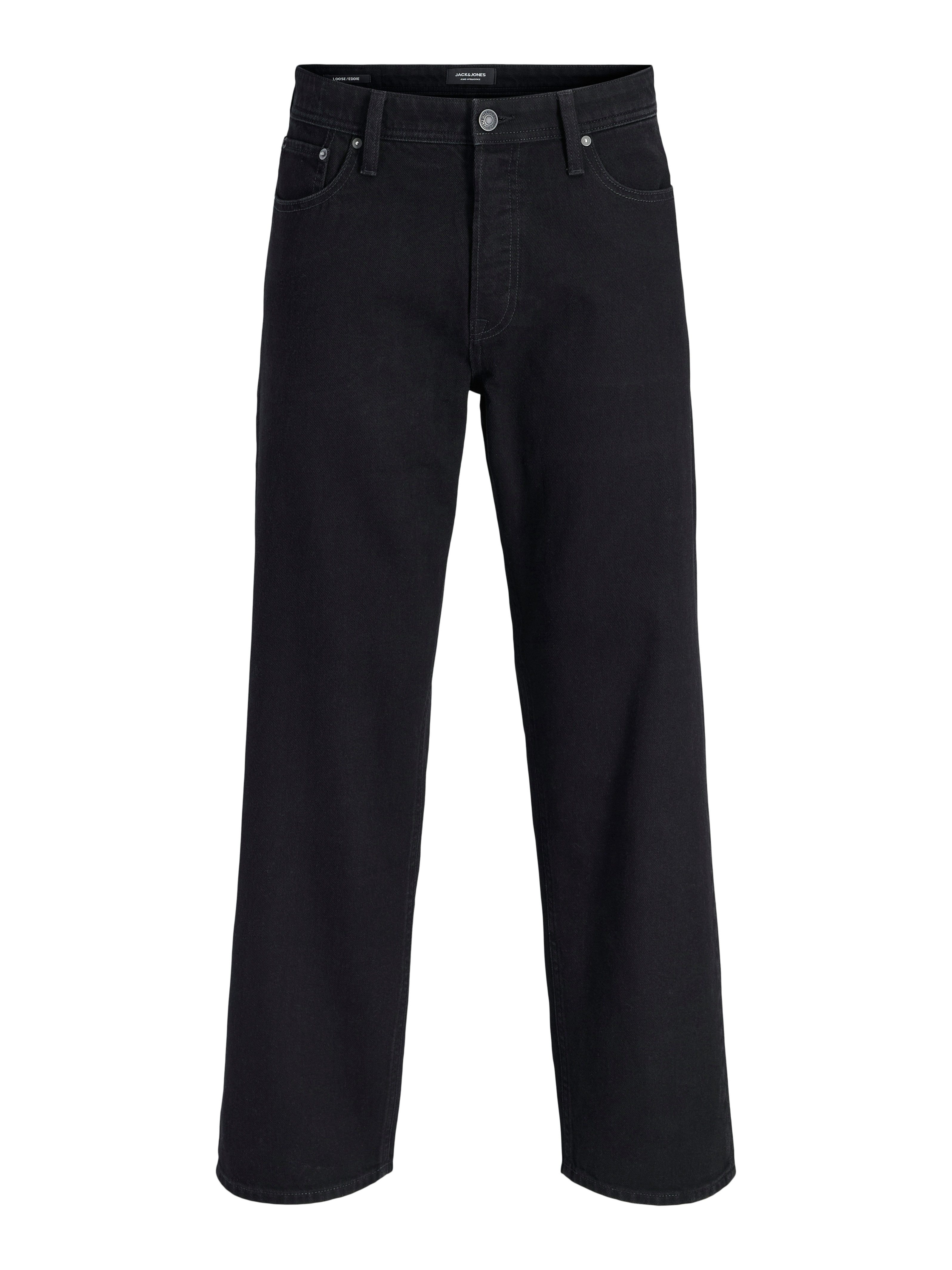 Jack & Jones Relax-fit-Jeans JJIEDDIE mit hoher Taille und lockerer Passform Baumwolle, relaxed fit – Bild 5 von 5