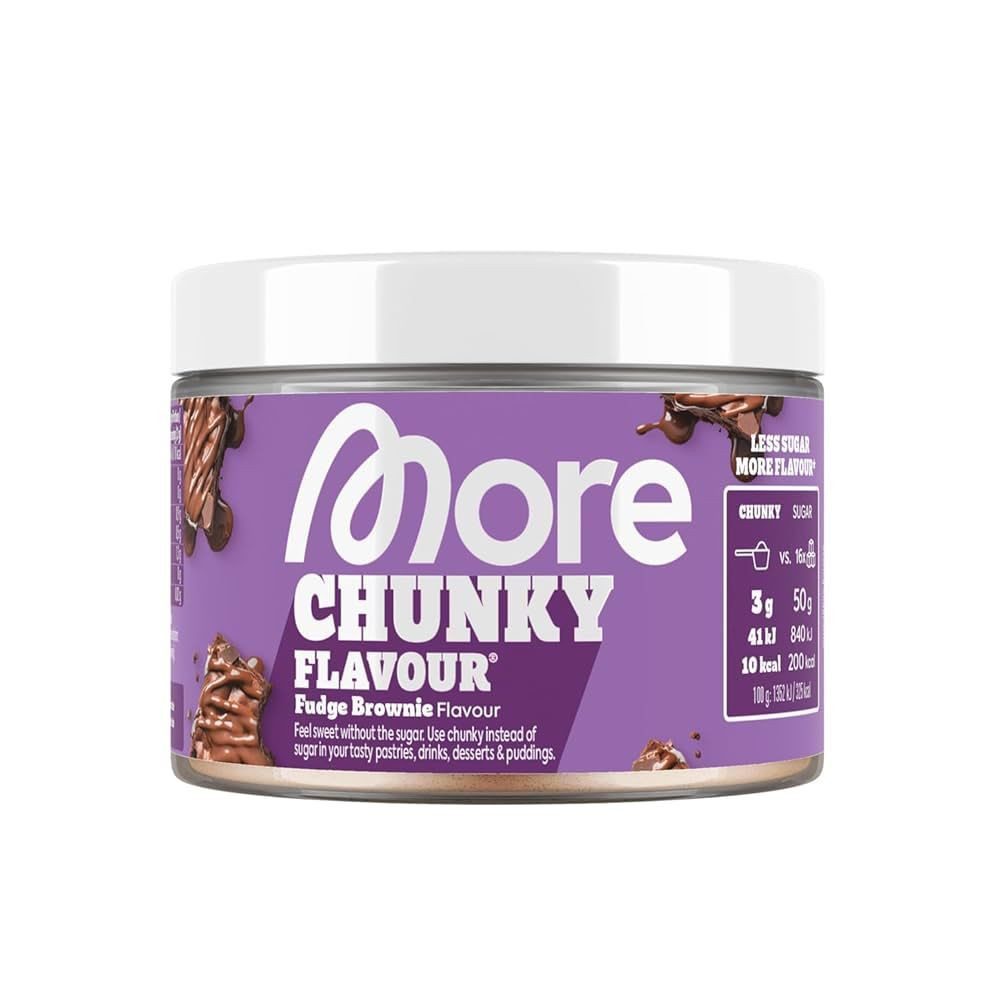 More Nutrition Chunky Flavour 150g Geschmackspulver zuckerarm Pulver